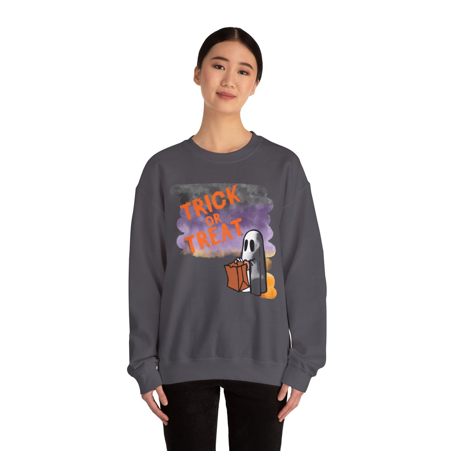 Trick or Treat Crewneck Sweatshirt