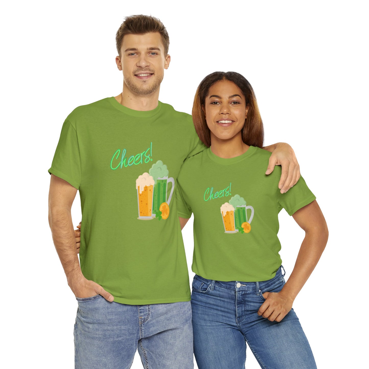 Irish Cheers - Heavy Cotton Tee