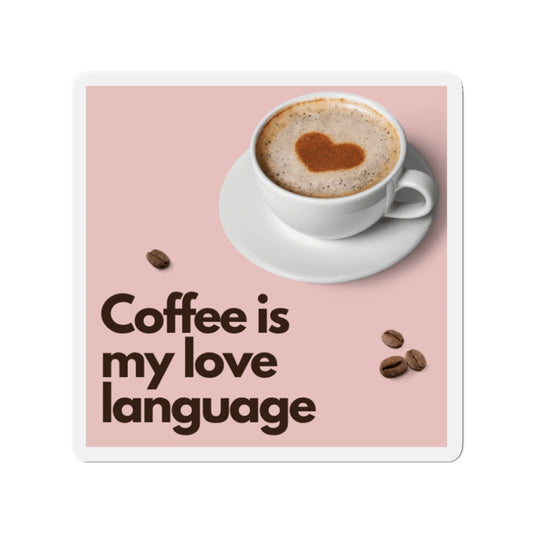 Coffee Cup Love Magnet