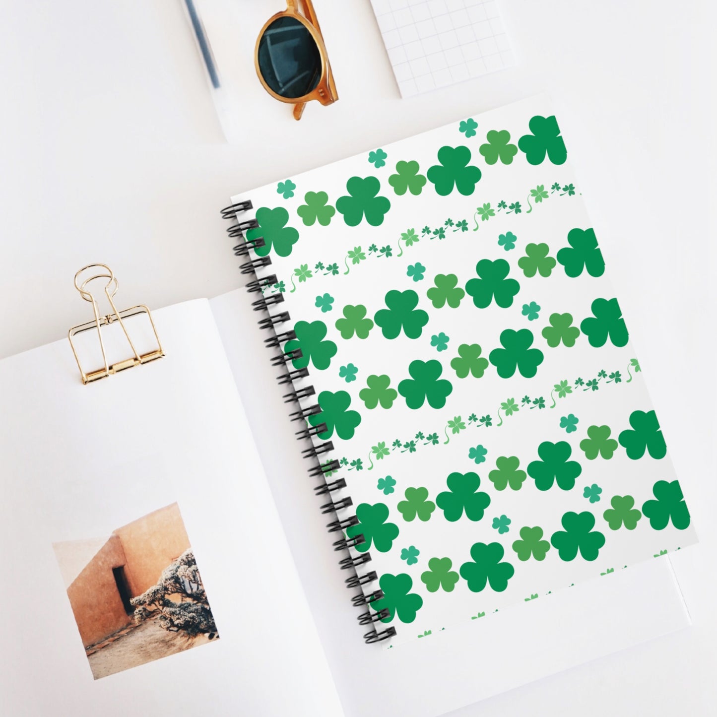 Shamrock - Spiral Notebook - Ruled Line