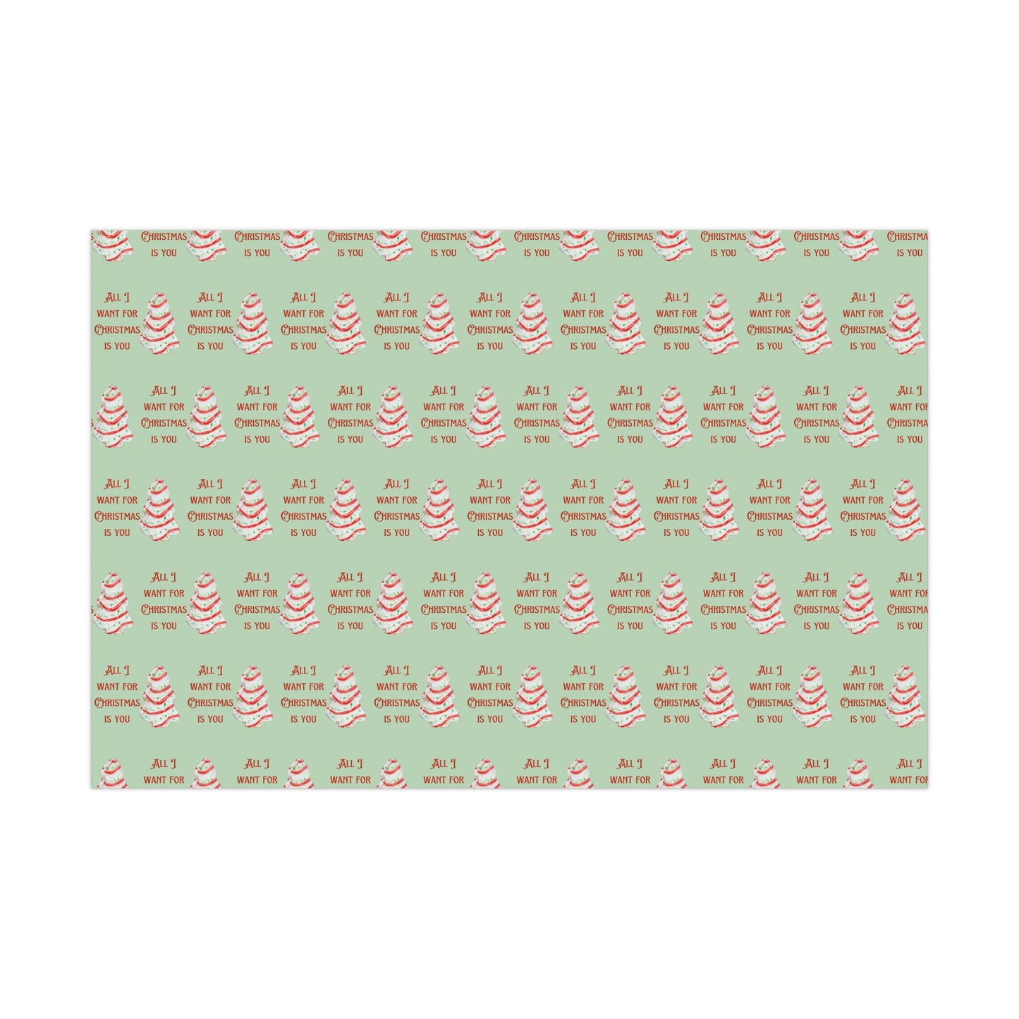 Sweet Christmas Gift Wrap Paper