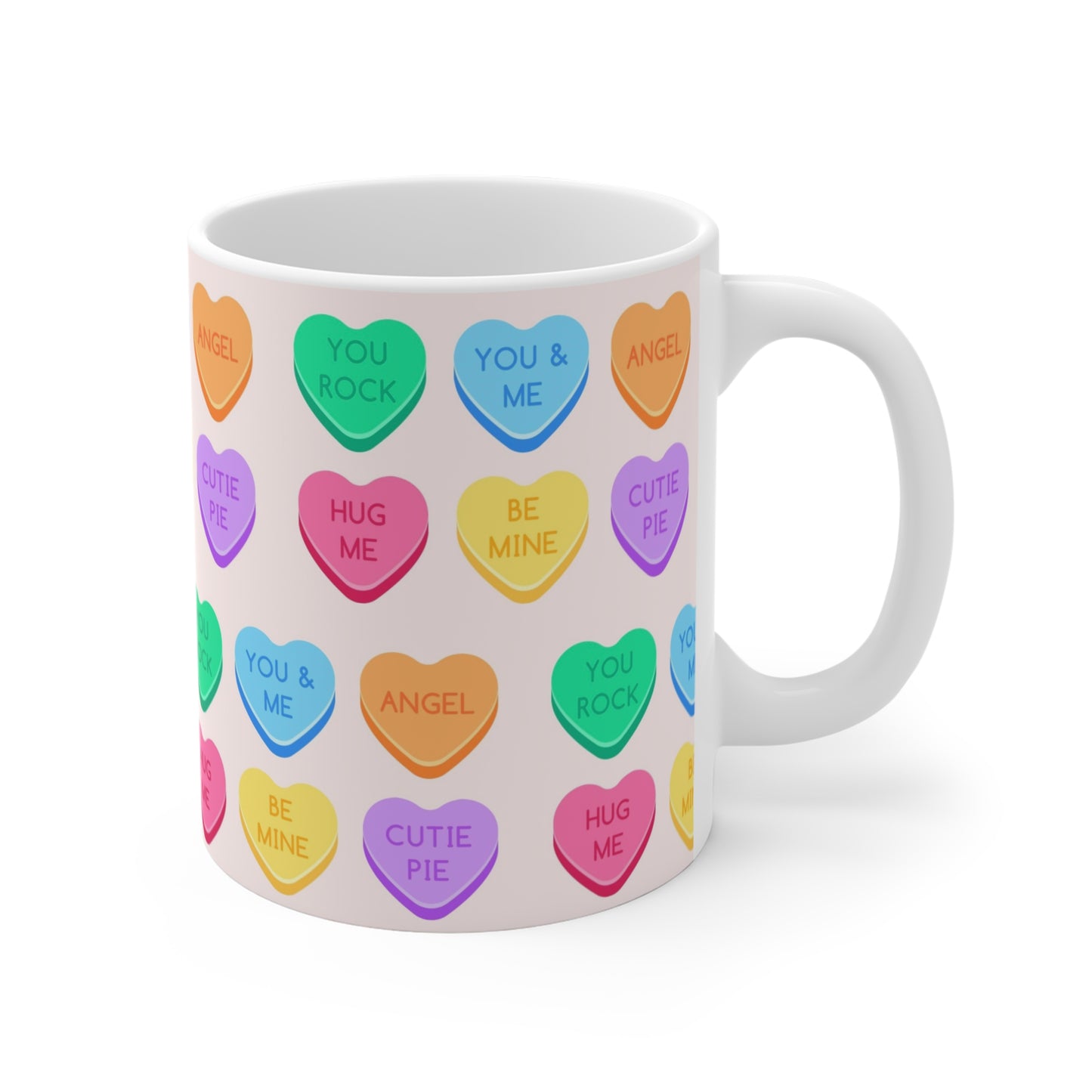 Conversation Hearts - Mug 11oz