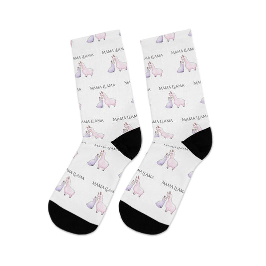 Mama Llama - Recycled Poly Socks