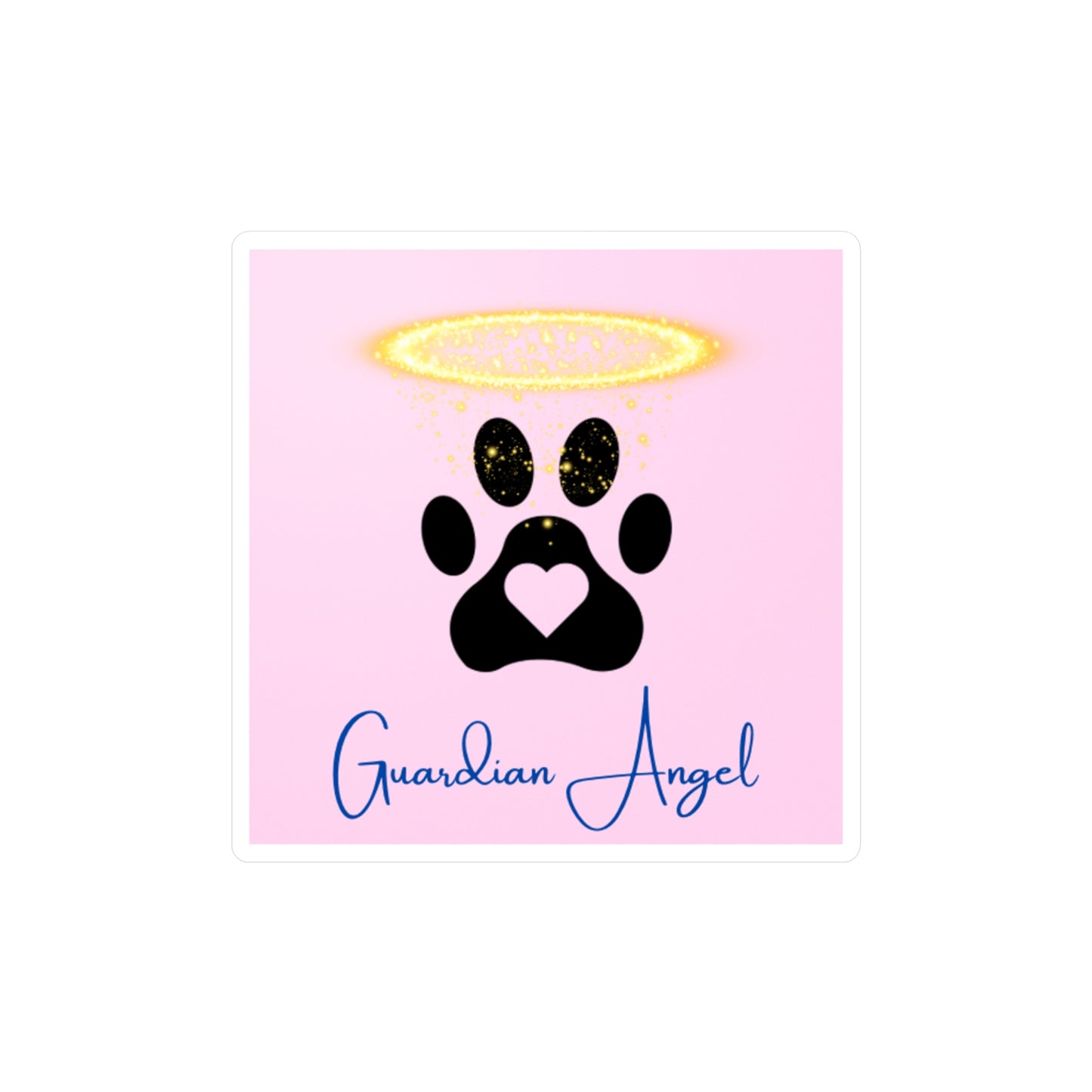 Guardian Angel Pet - Vinyl Decal