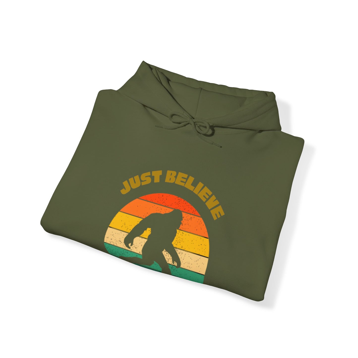 Just Believe Bigfoot - Unisex Heavy Blend™ Hooded Sweatshirt