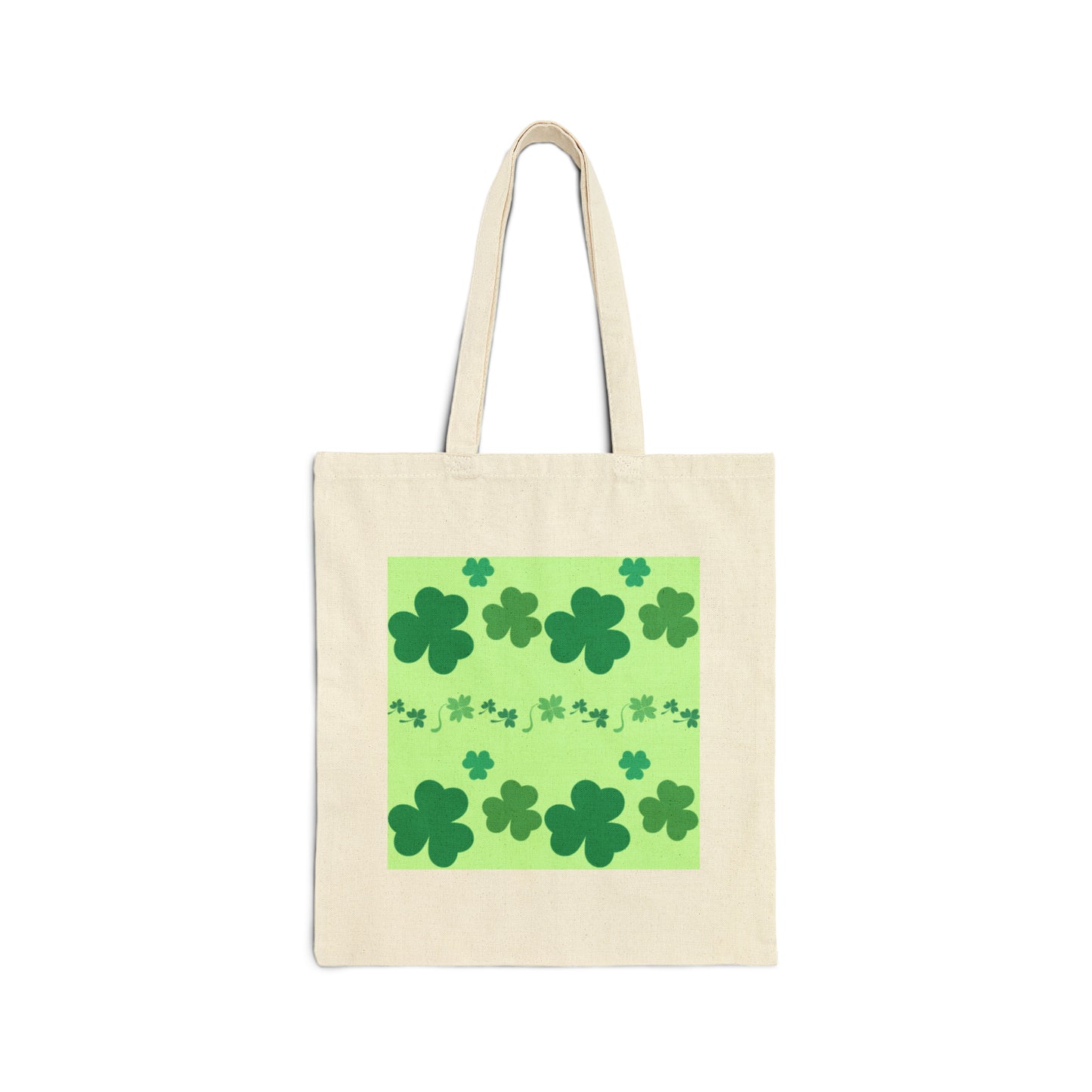 Shamrock - Cotton Canvas Tote Bag