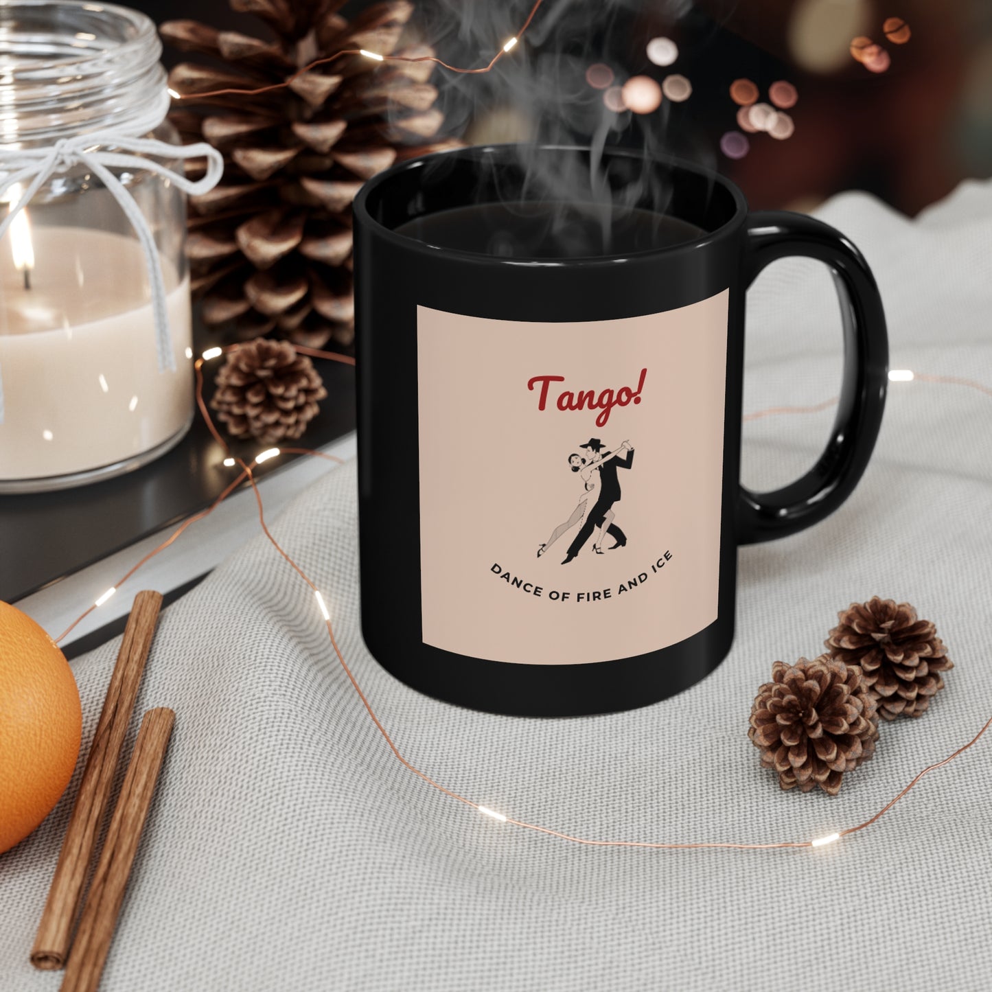 Tango - 11oz Black Mug