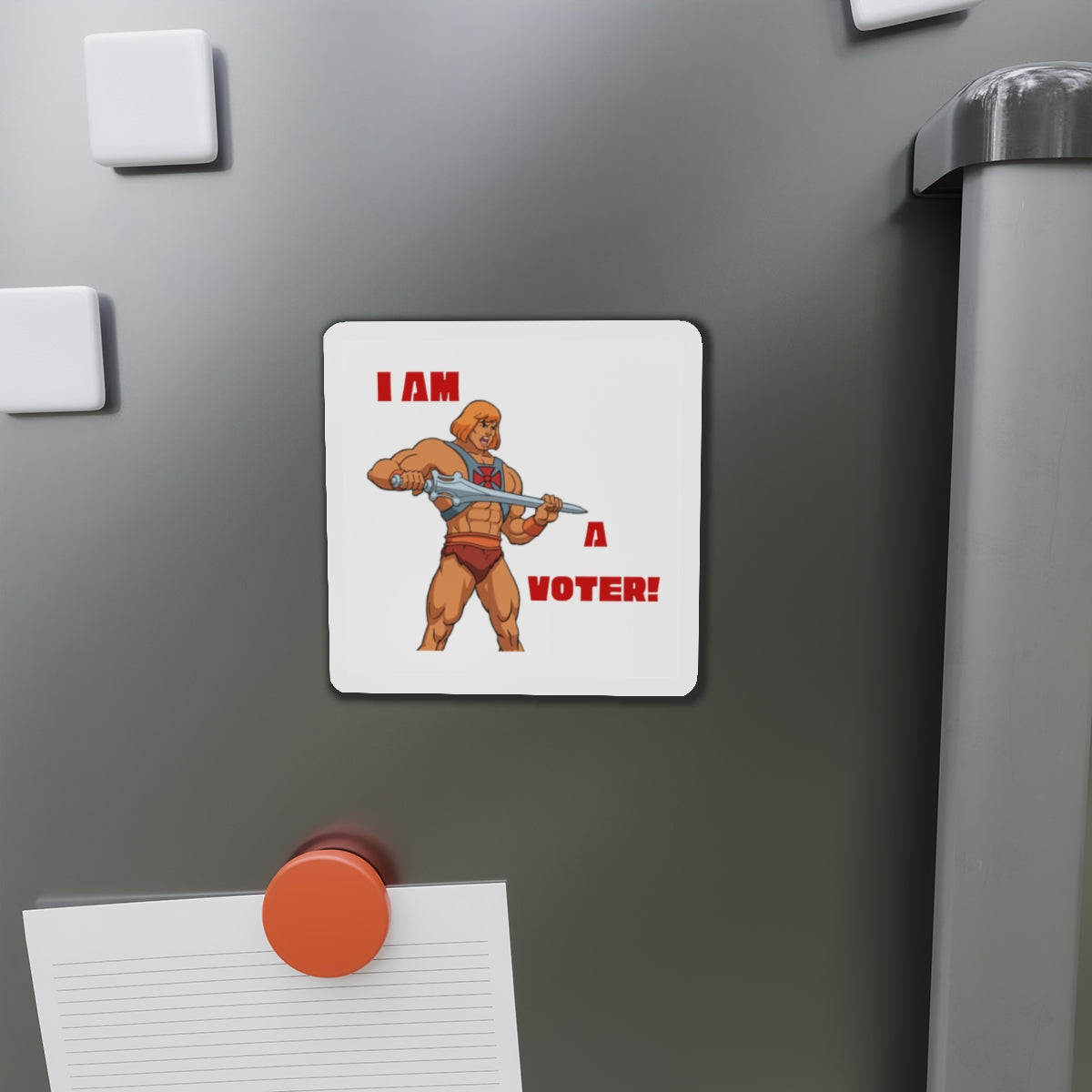 He-Man Voter - Magnet