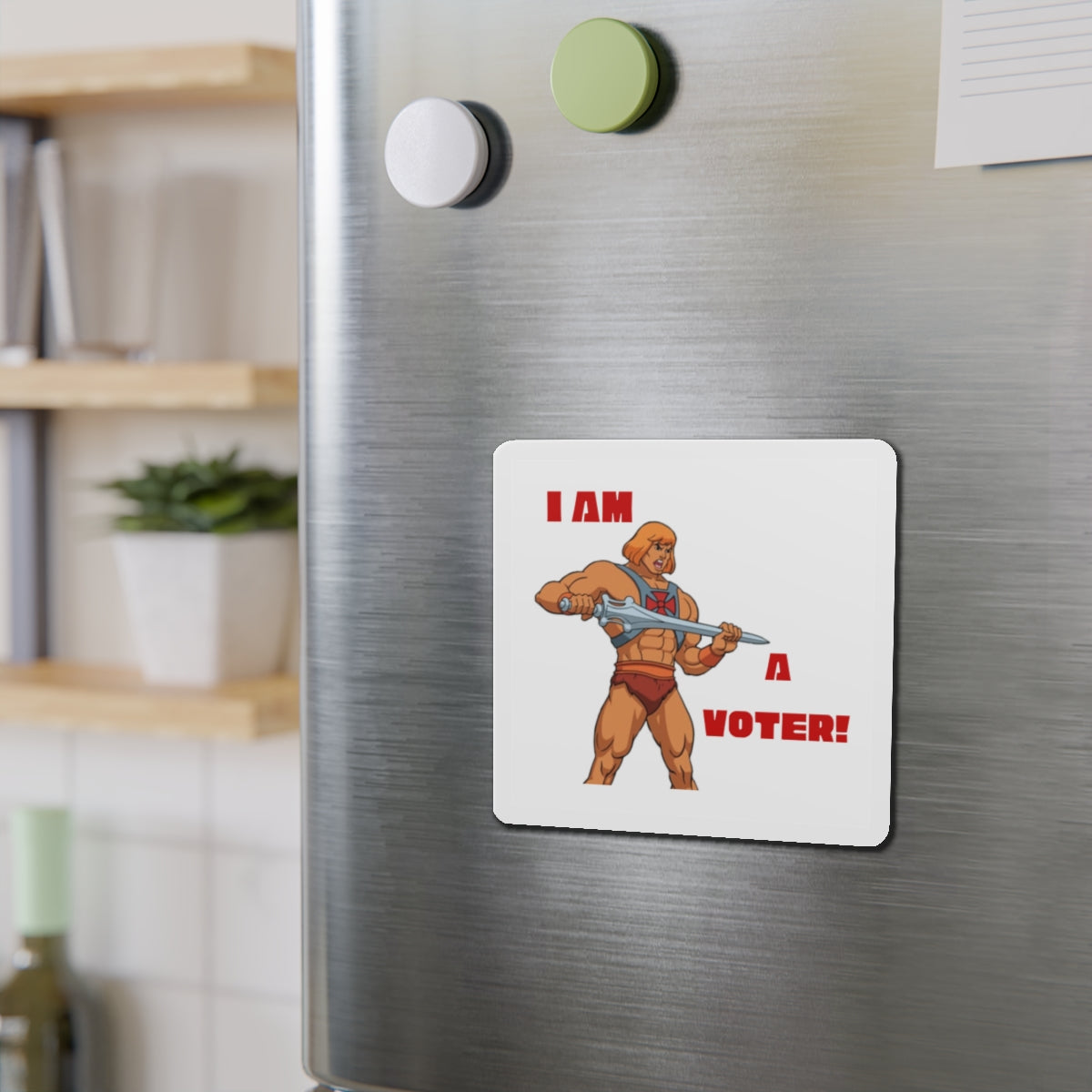 He-Man Voter - Magnet