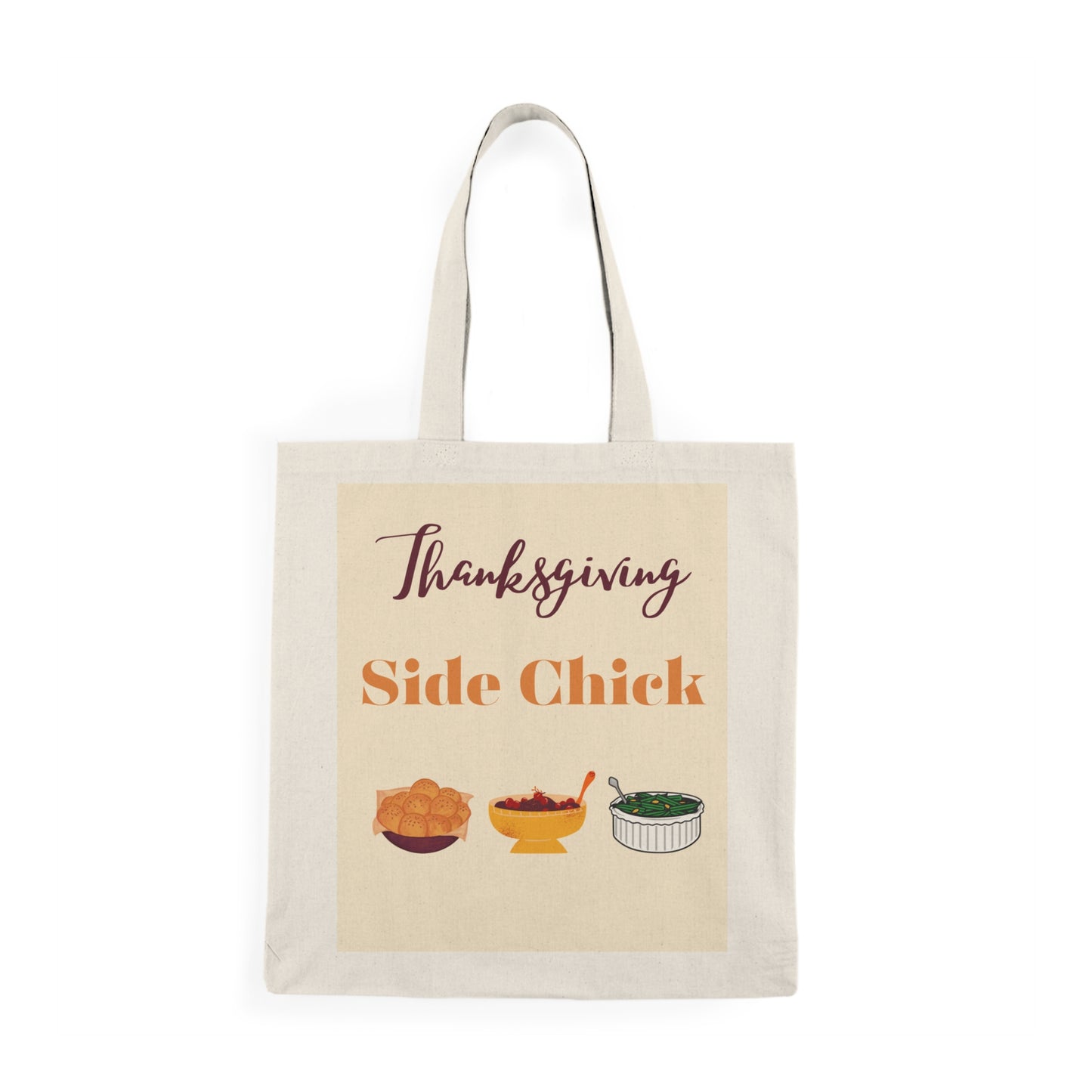 Thanksgiving Side Chick Tote Bag