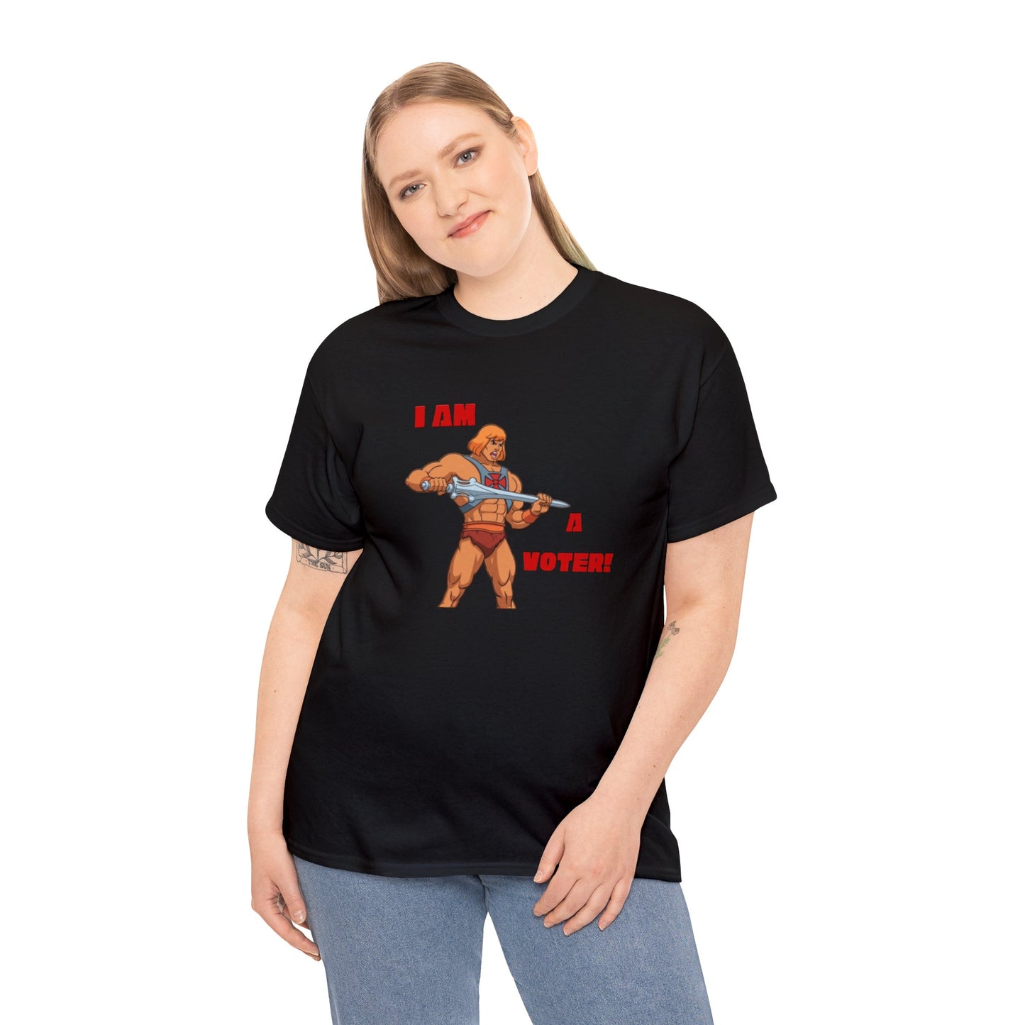 He-Man Voter - Unisex Heavy Cotton Tee