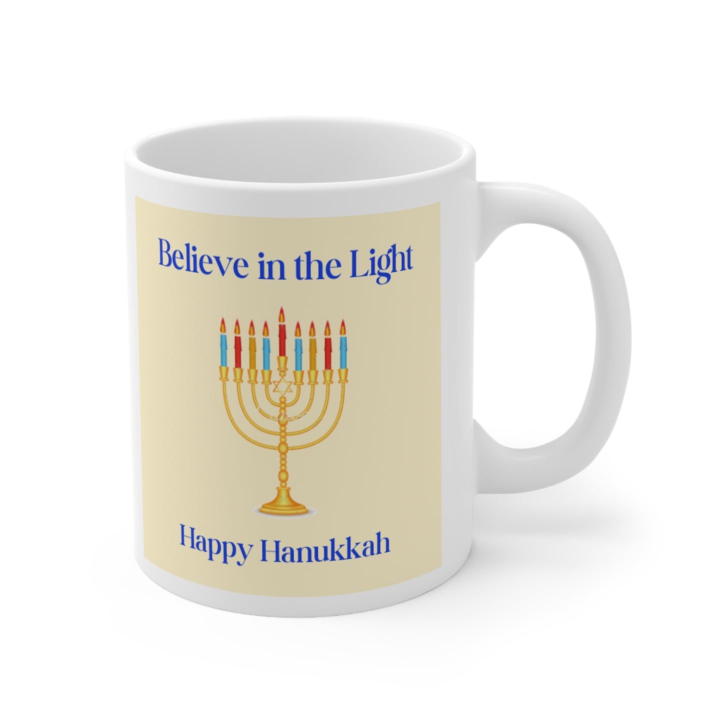 Hanukkah- Ceramic Mug 11oz