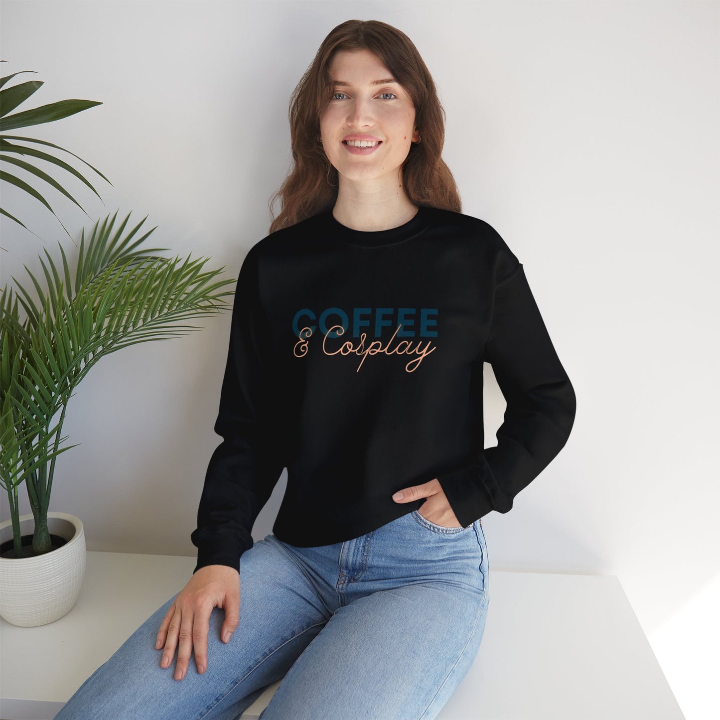 Coffee and Cosplay - Crewneck Sweatshirt