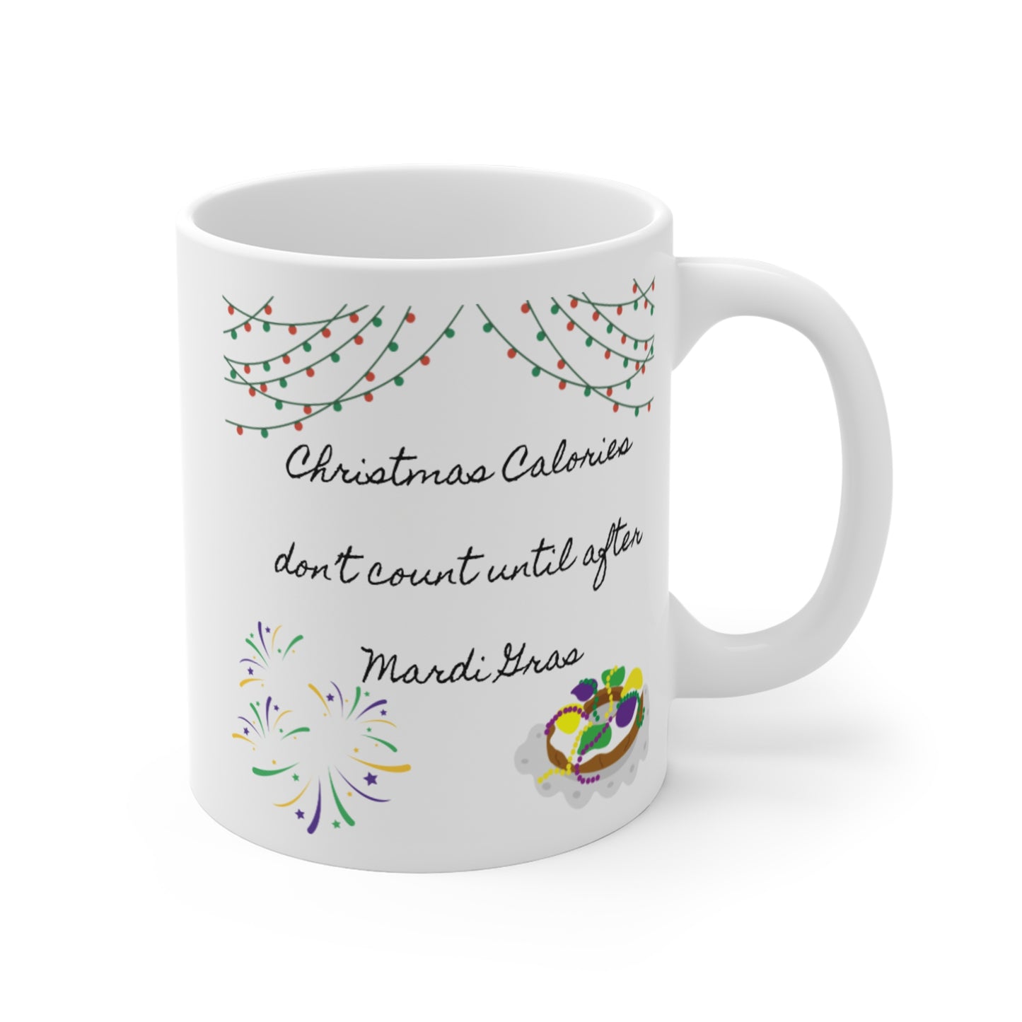 Christmas Calories Dont Count Yet - Mug 11oz