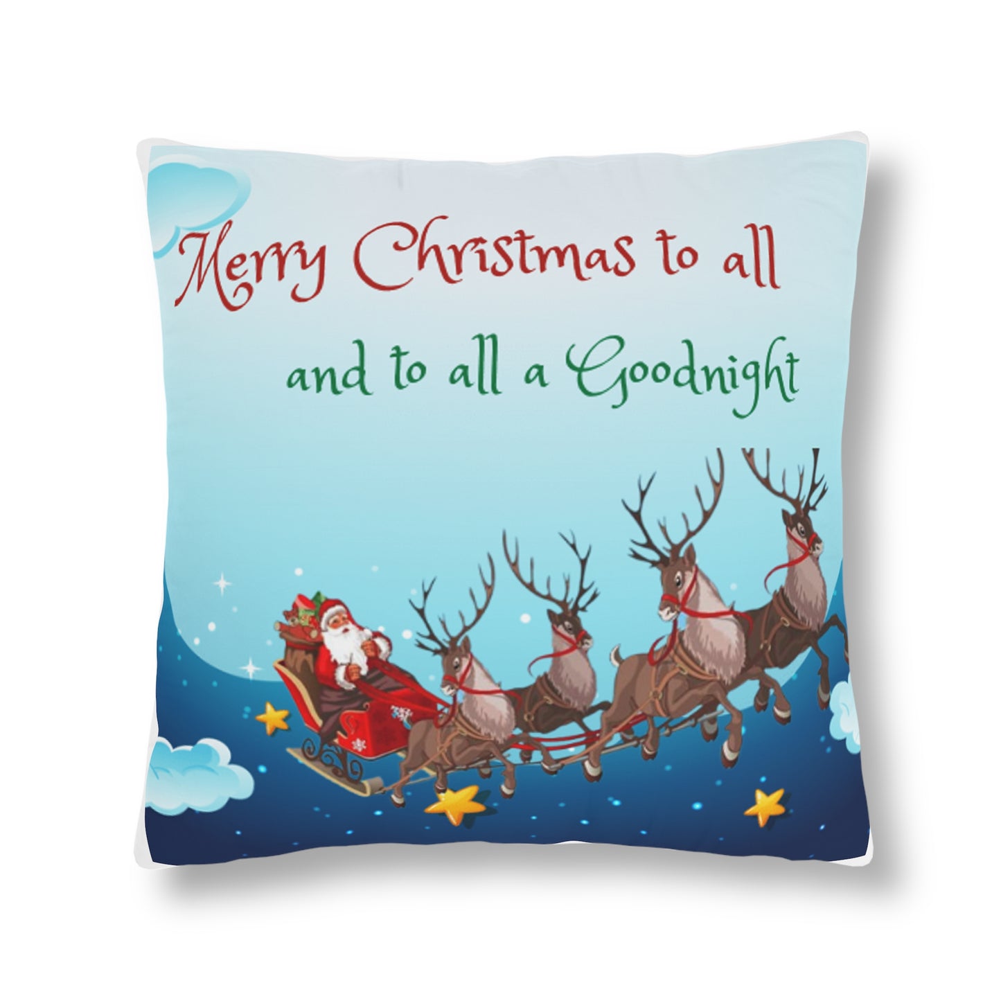 Night Before Christmas Waterproof Pillow