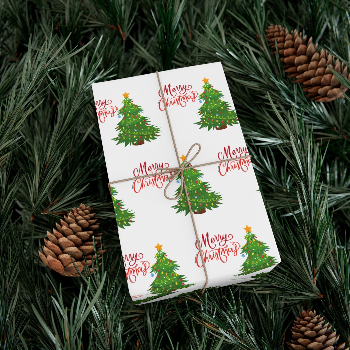 Merry Christmas Gift Wrap Paper