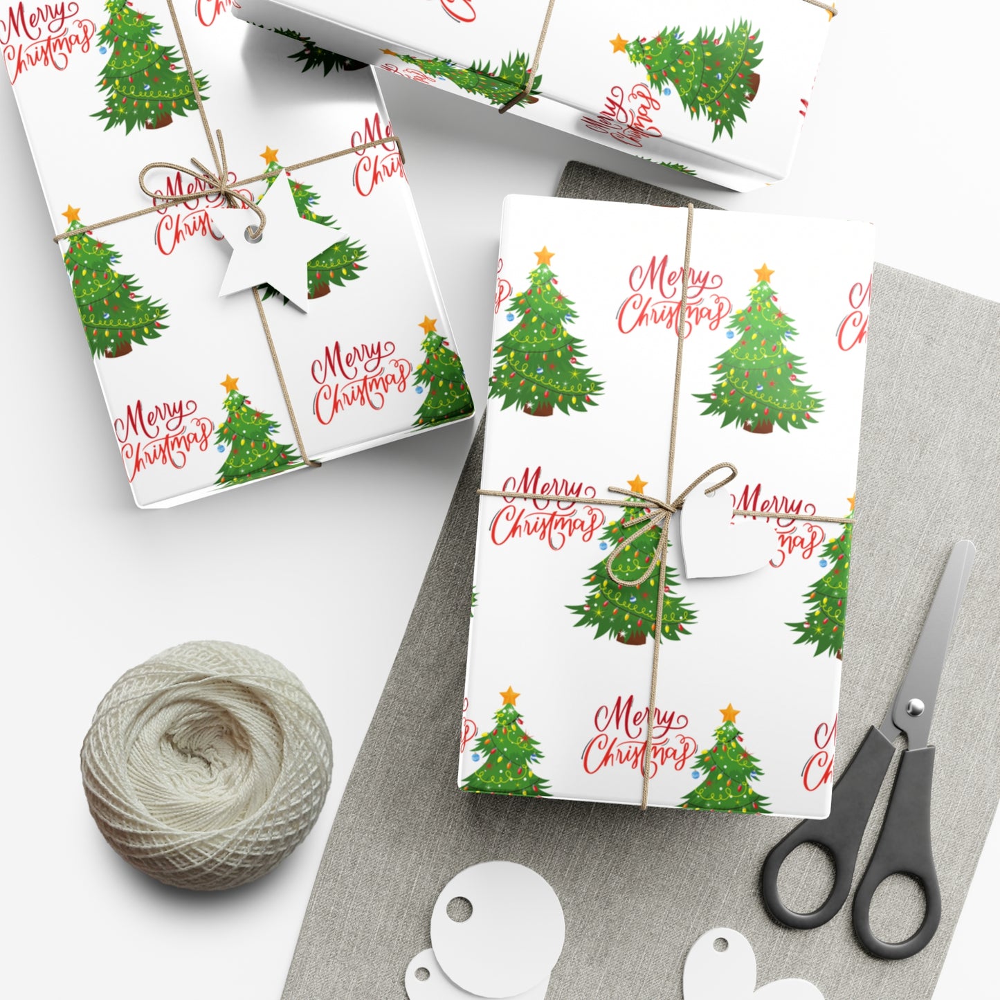 Merry Christmas Gift Wrap Paper