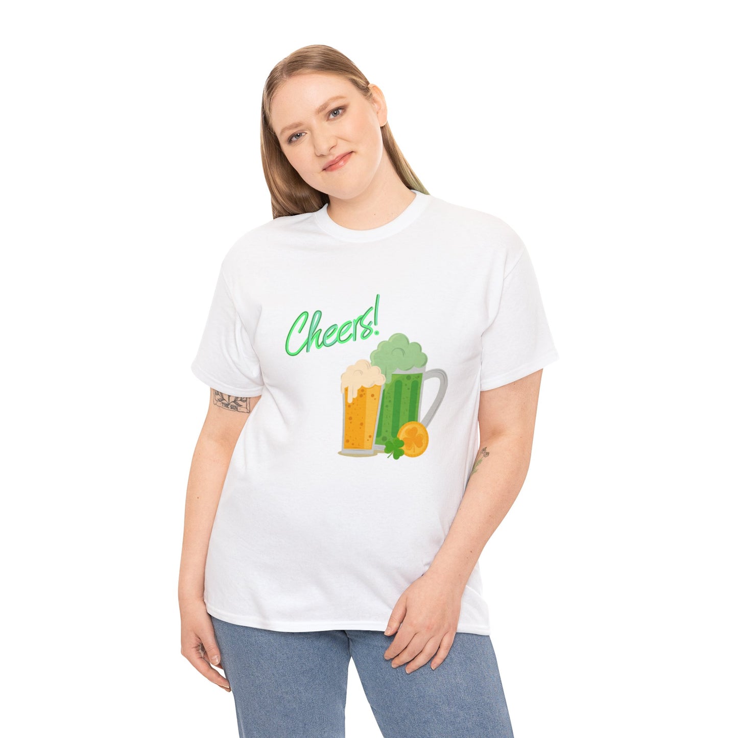 Irish Cheers - Heavy Cotton Tee