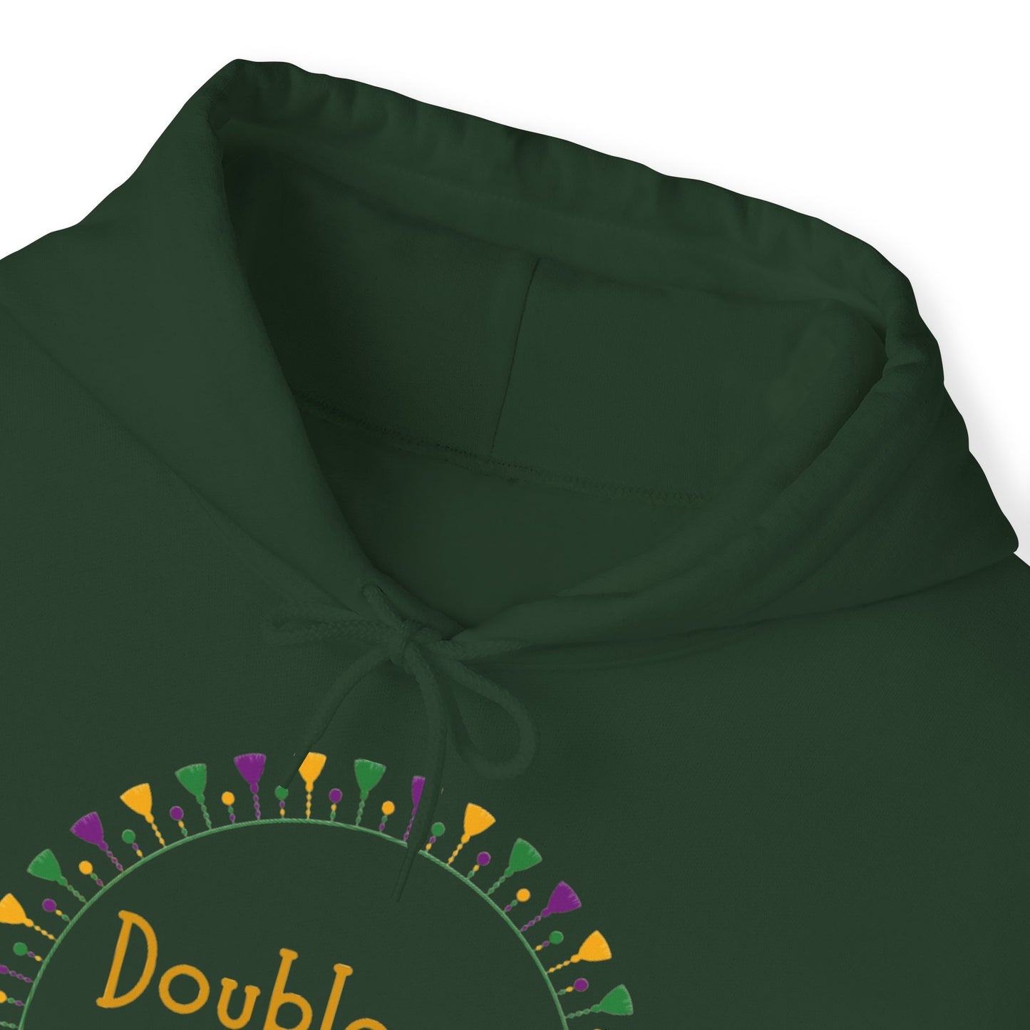 Doubloons and Cups Mardi Gras - Hooded Sweatshirt