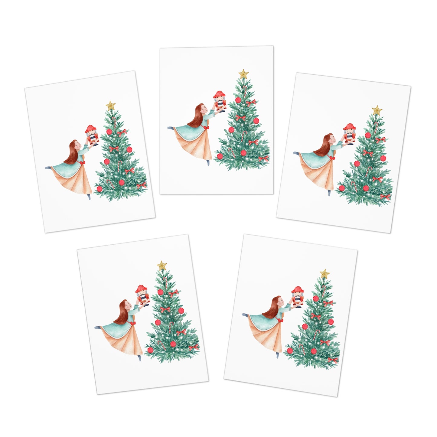 Nutcracker Holiday Cards (5-Pack)