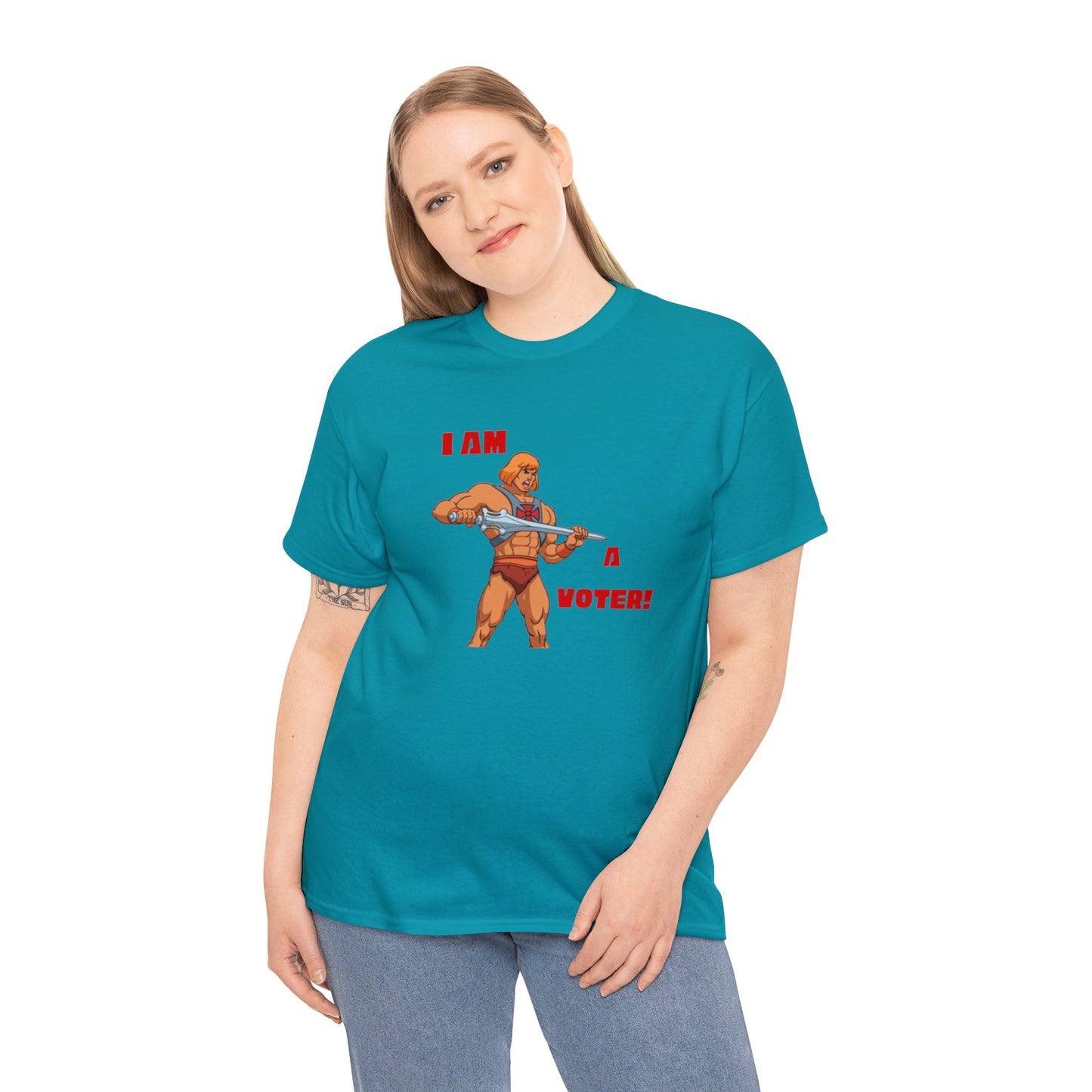 He-Man Voter - Unisex Heavy Cotton Tee