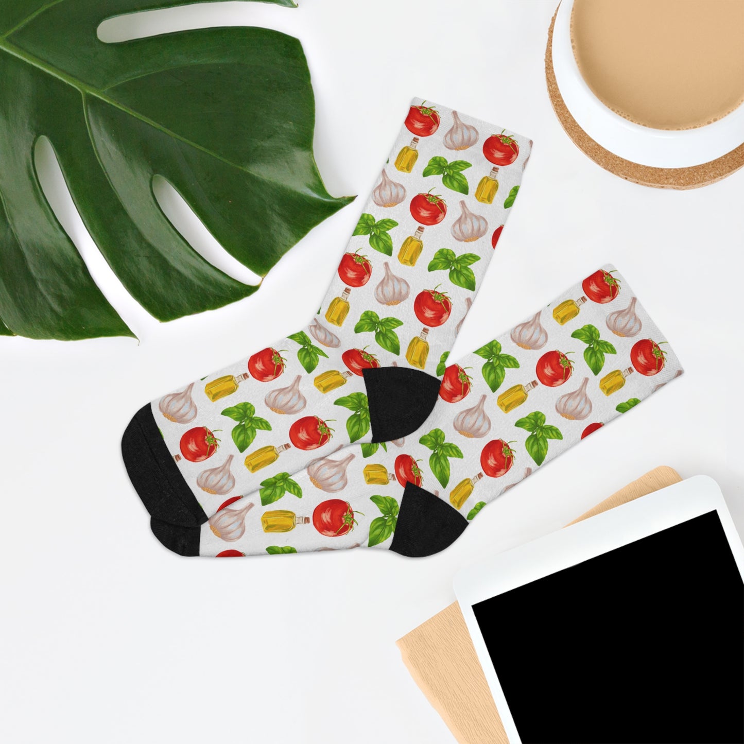 Italian Foods - Recycled Poly Socks