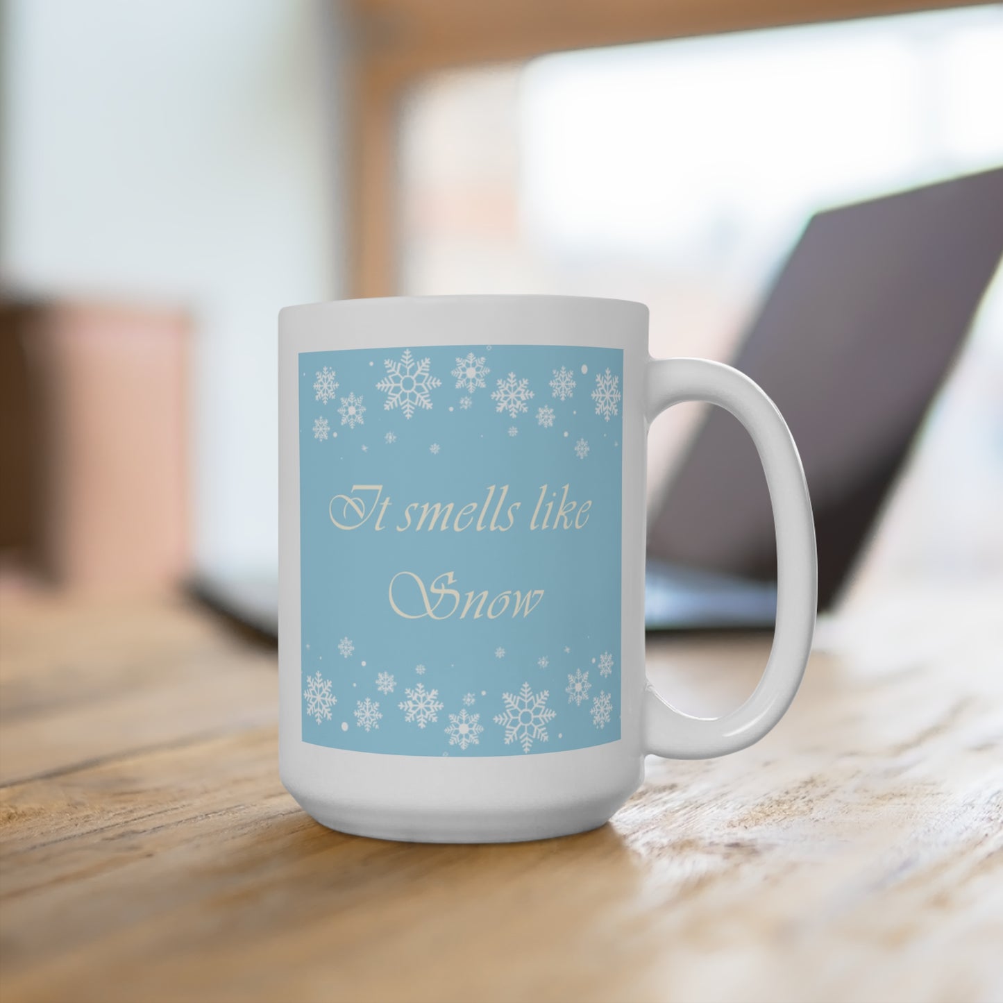 It Smells Like Snow Mug 15oz