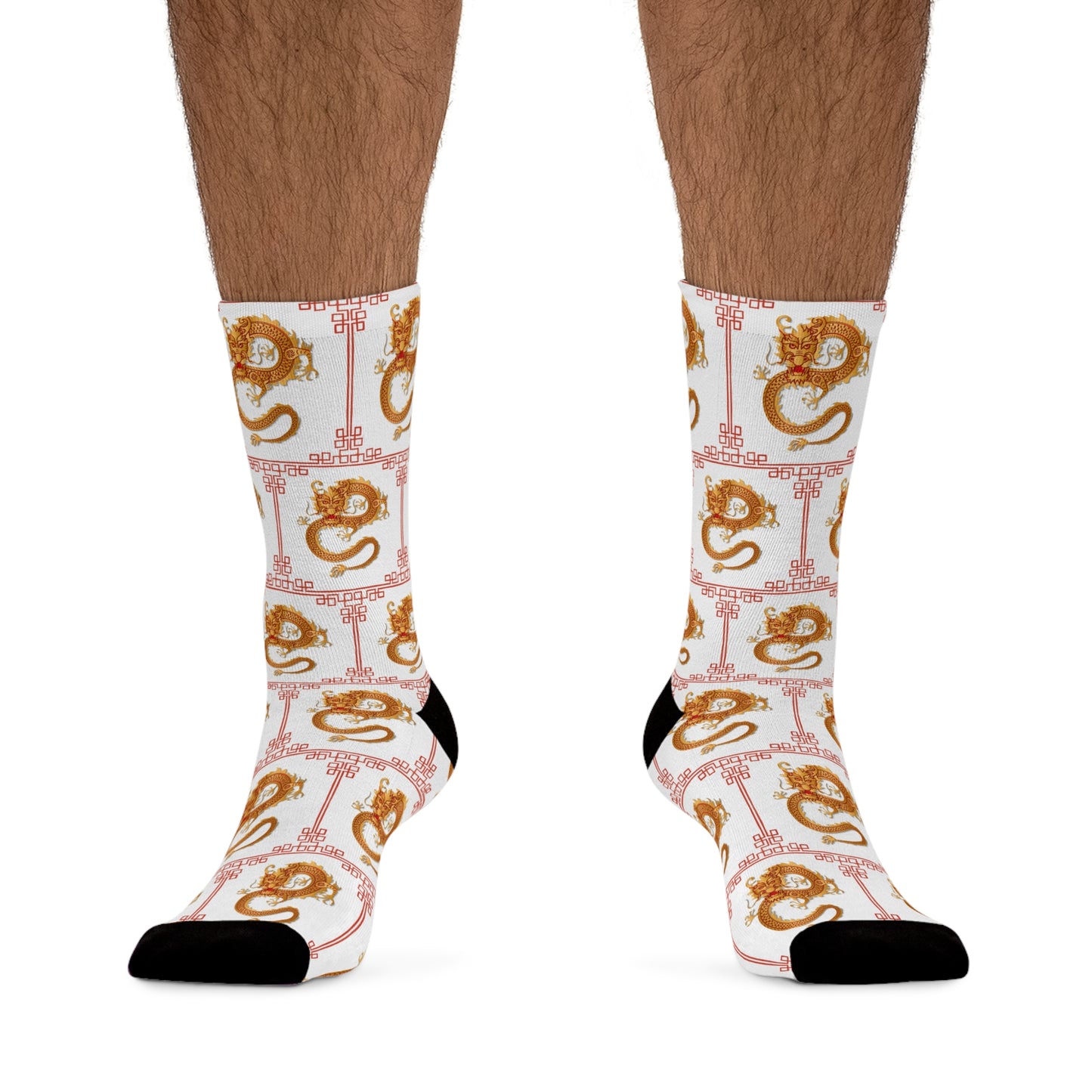 Golden Dragon Socks