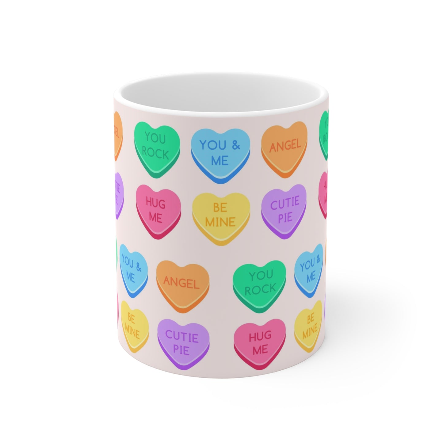 Conversation Hearts - Mug 11oz