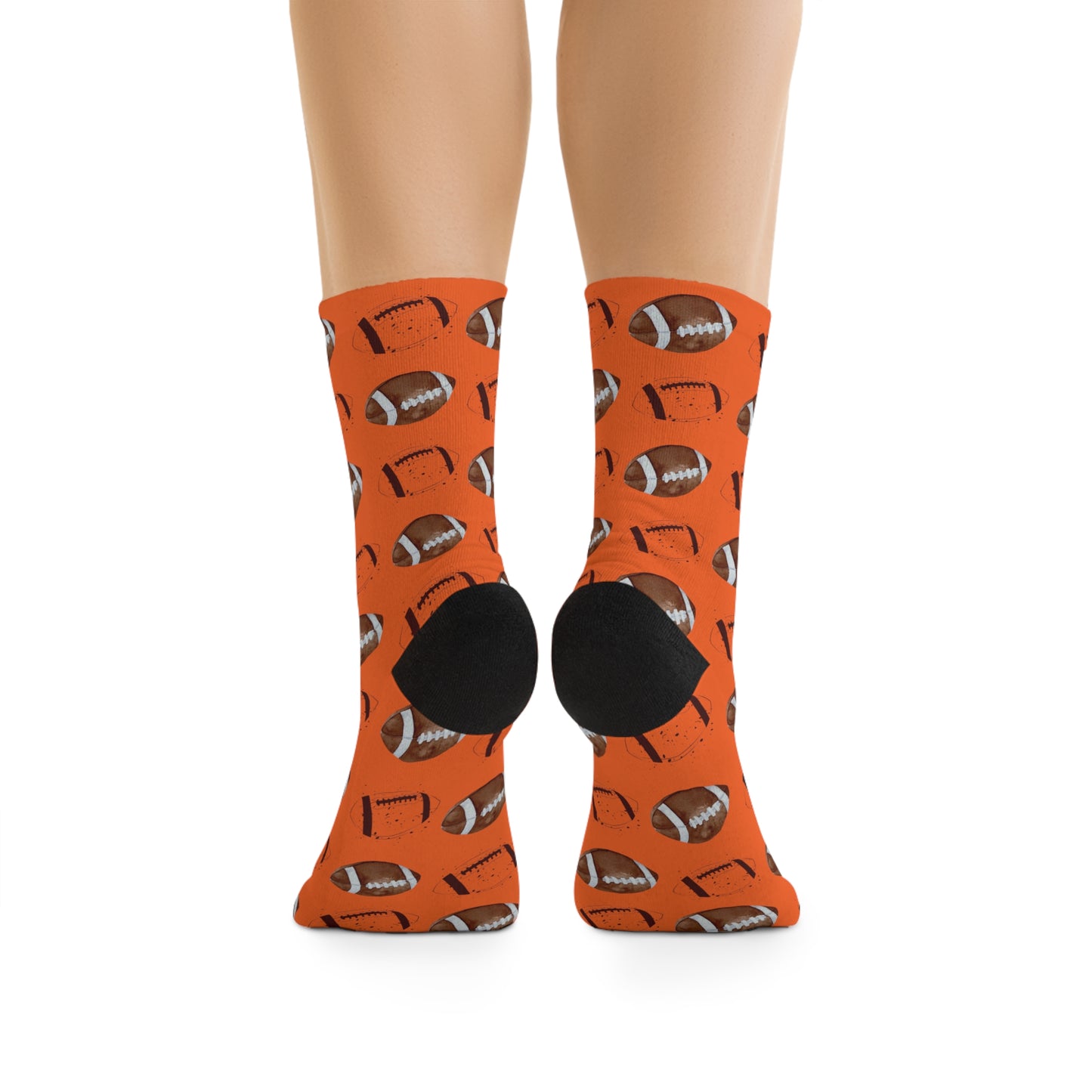 Game Day Football Socks (orange)