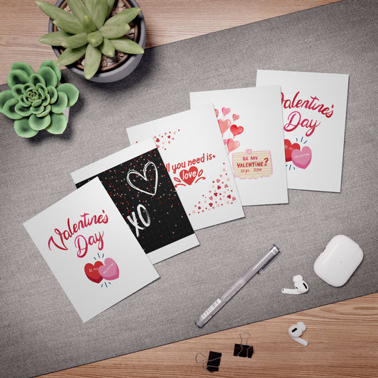 Valentines Day Cards (5-Pack)