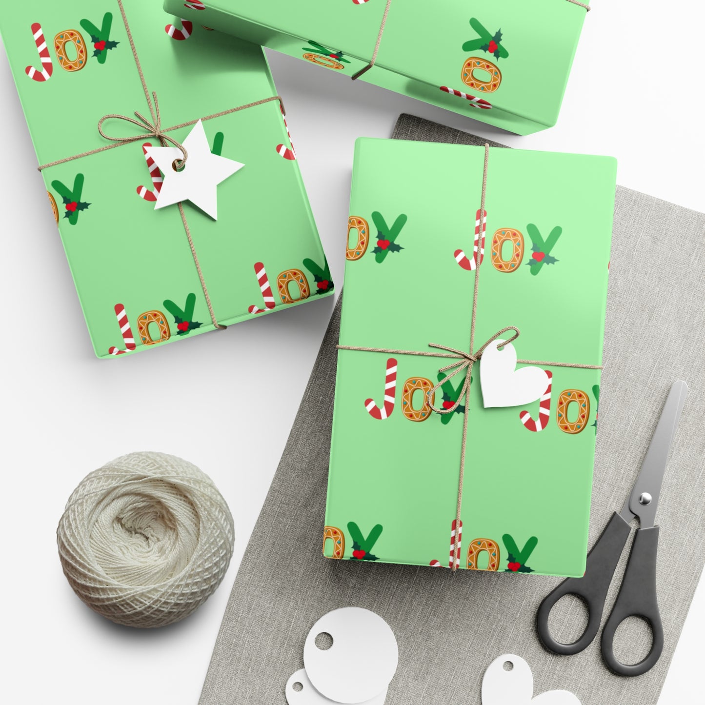 Holiday Joy Gift Wrap Paper