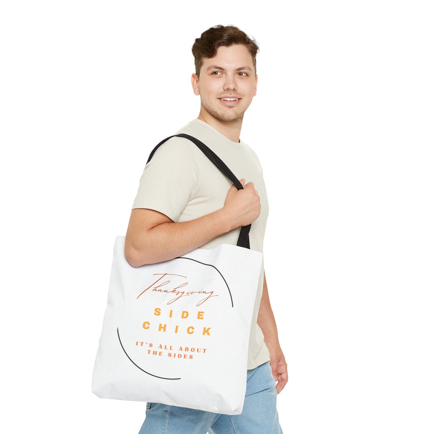 Thanksgiving Side Chick Tote Bag