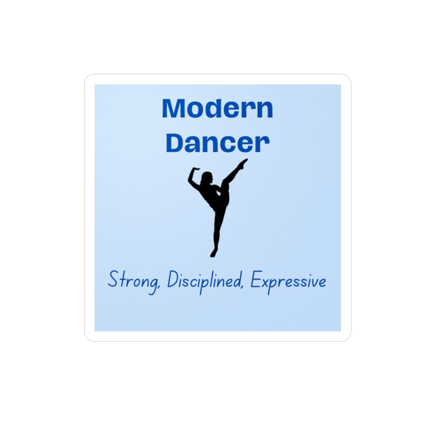 Modern Dancer Vinyl Decals