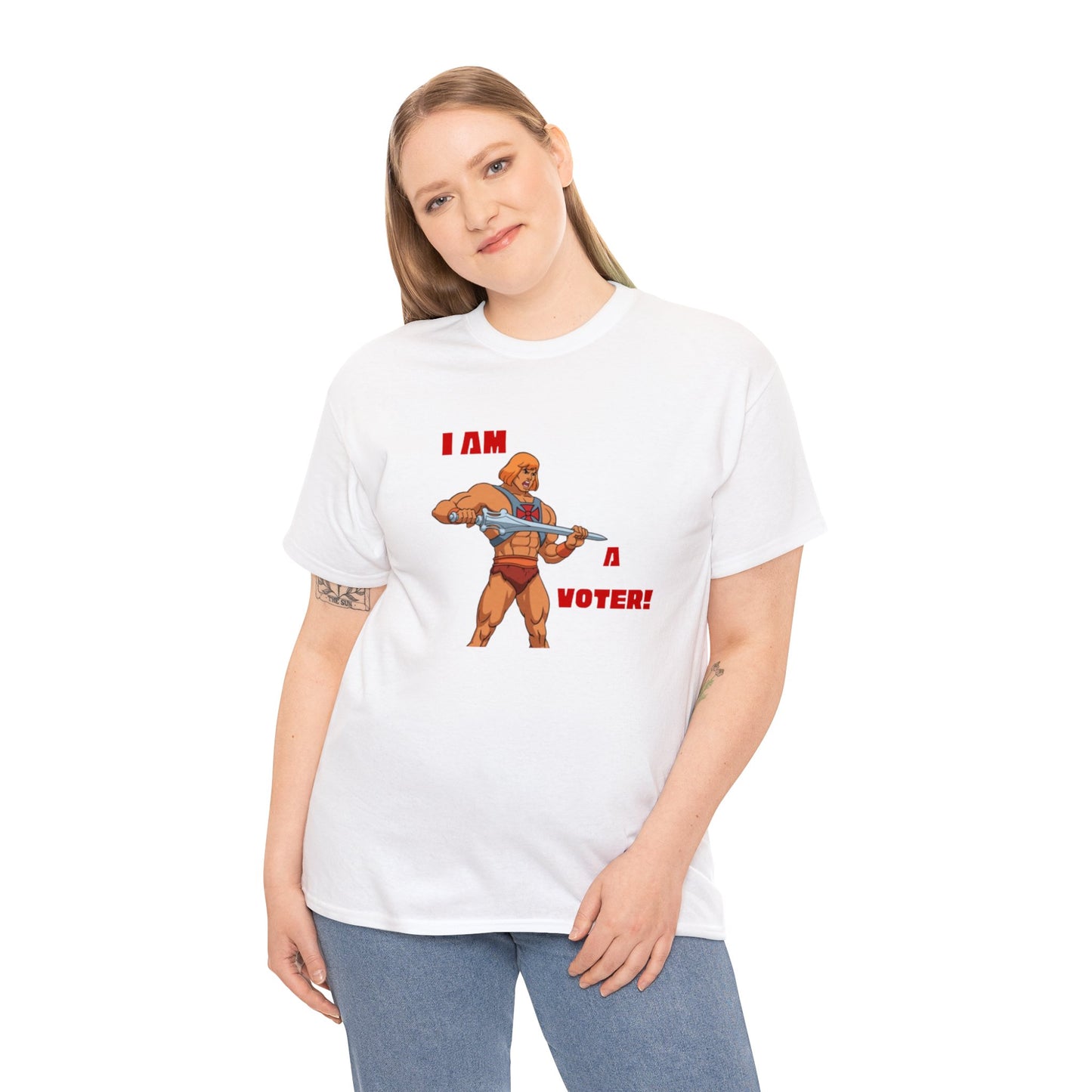 He-Man Voter - Unisex Heavy Cotton Tee