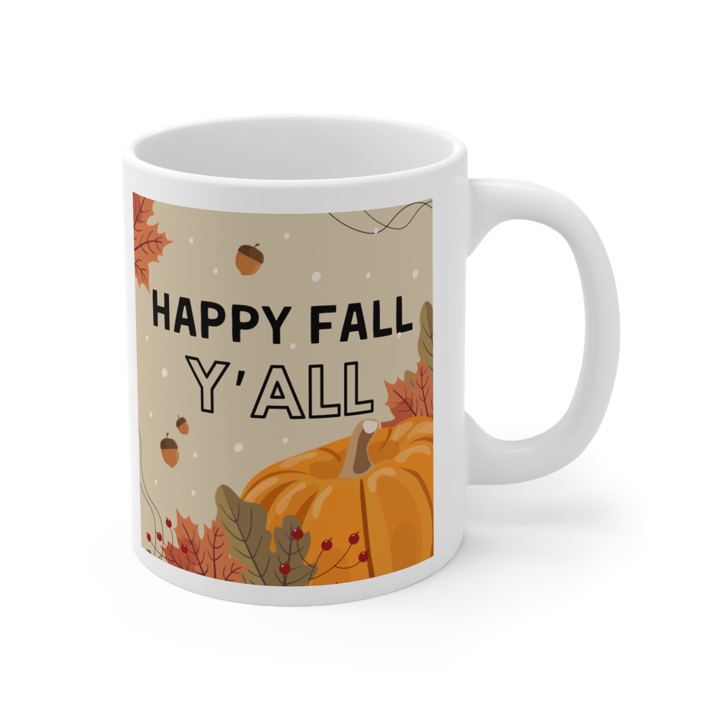 Happy Fall Yall Mug 11oz