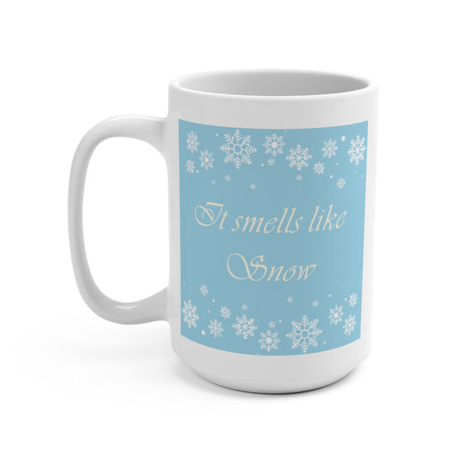 It Smells Like Snow Mug 15oz