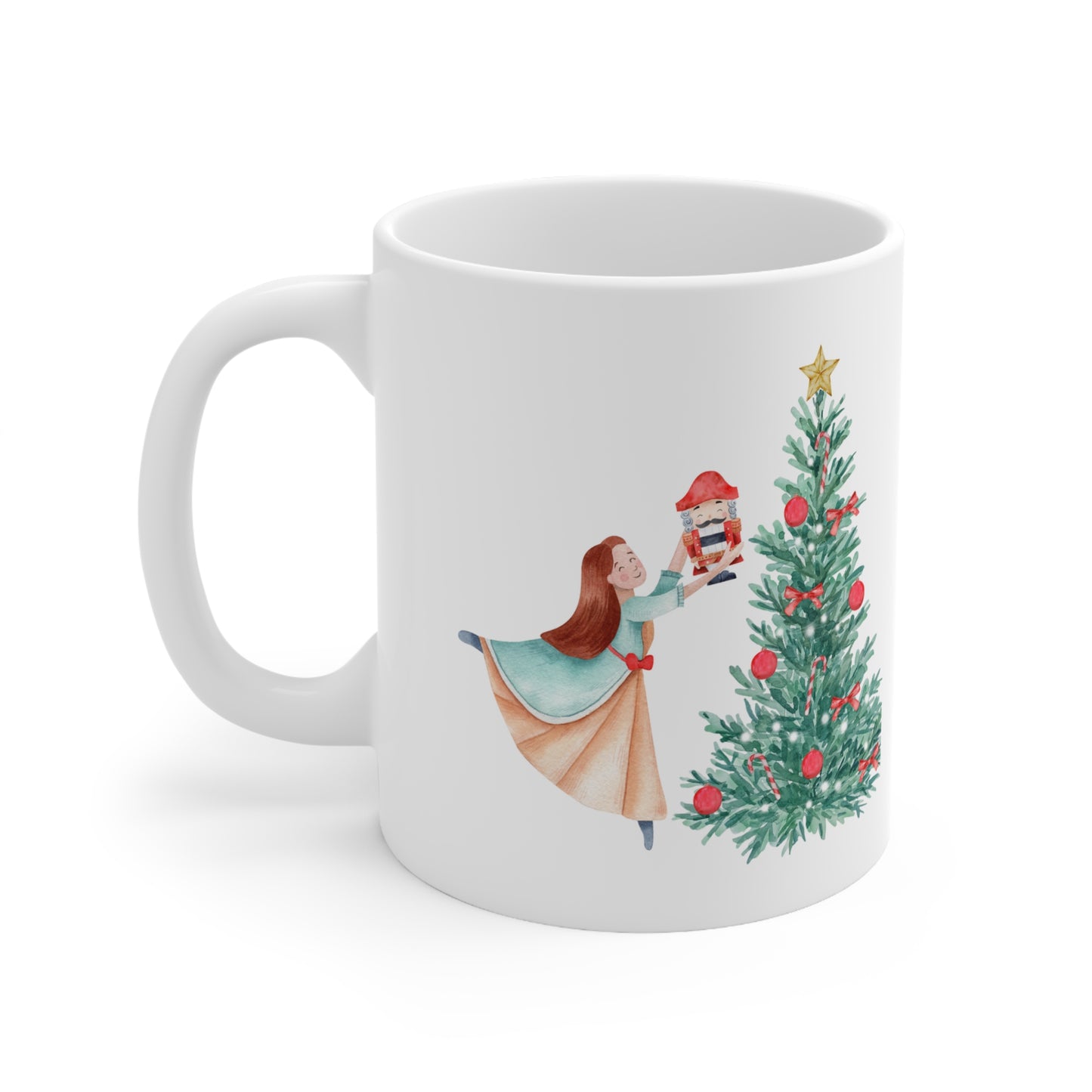 Nutcracker Christmas Mug 11oz