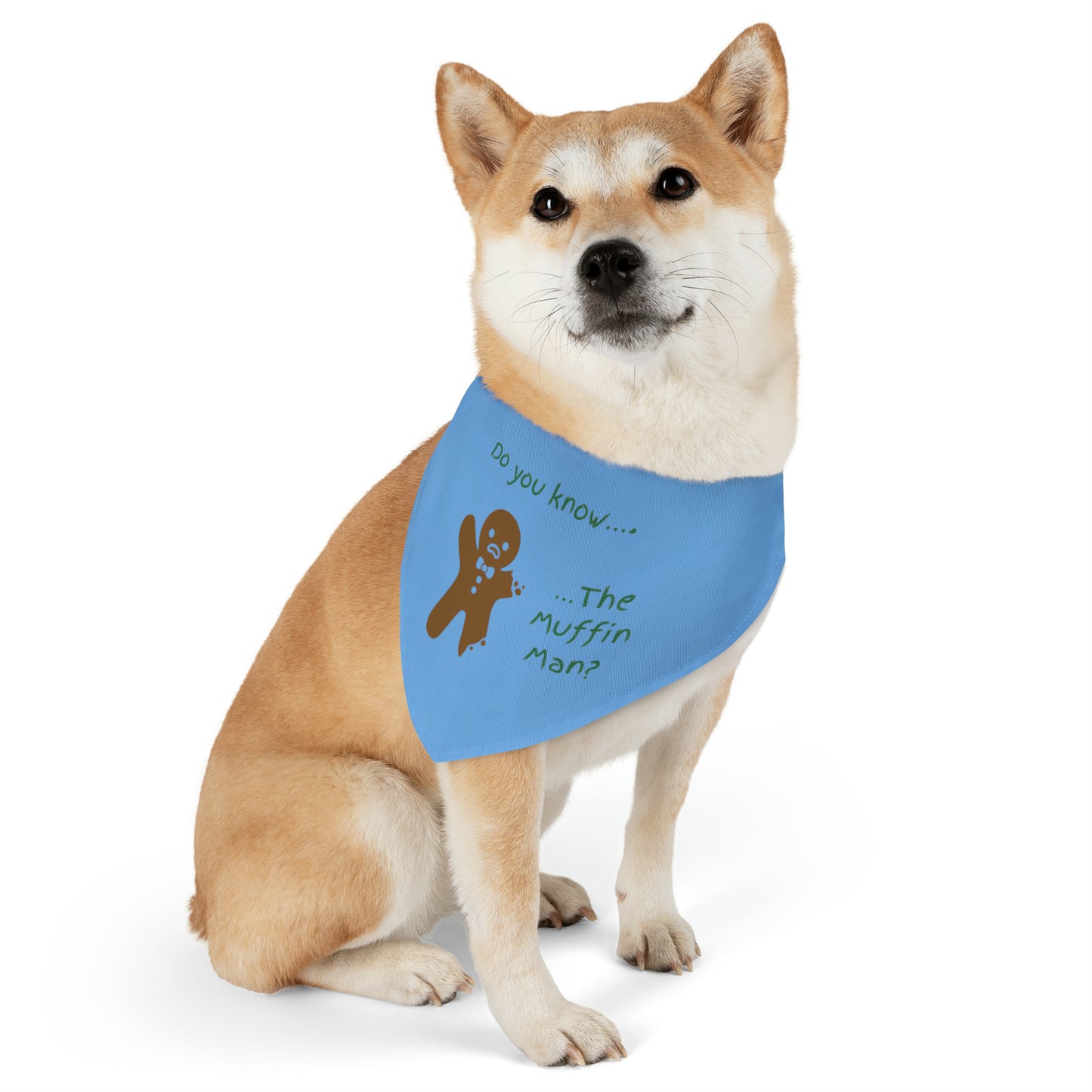 The Muffin Man - Pet Bandana Collar