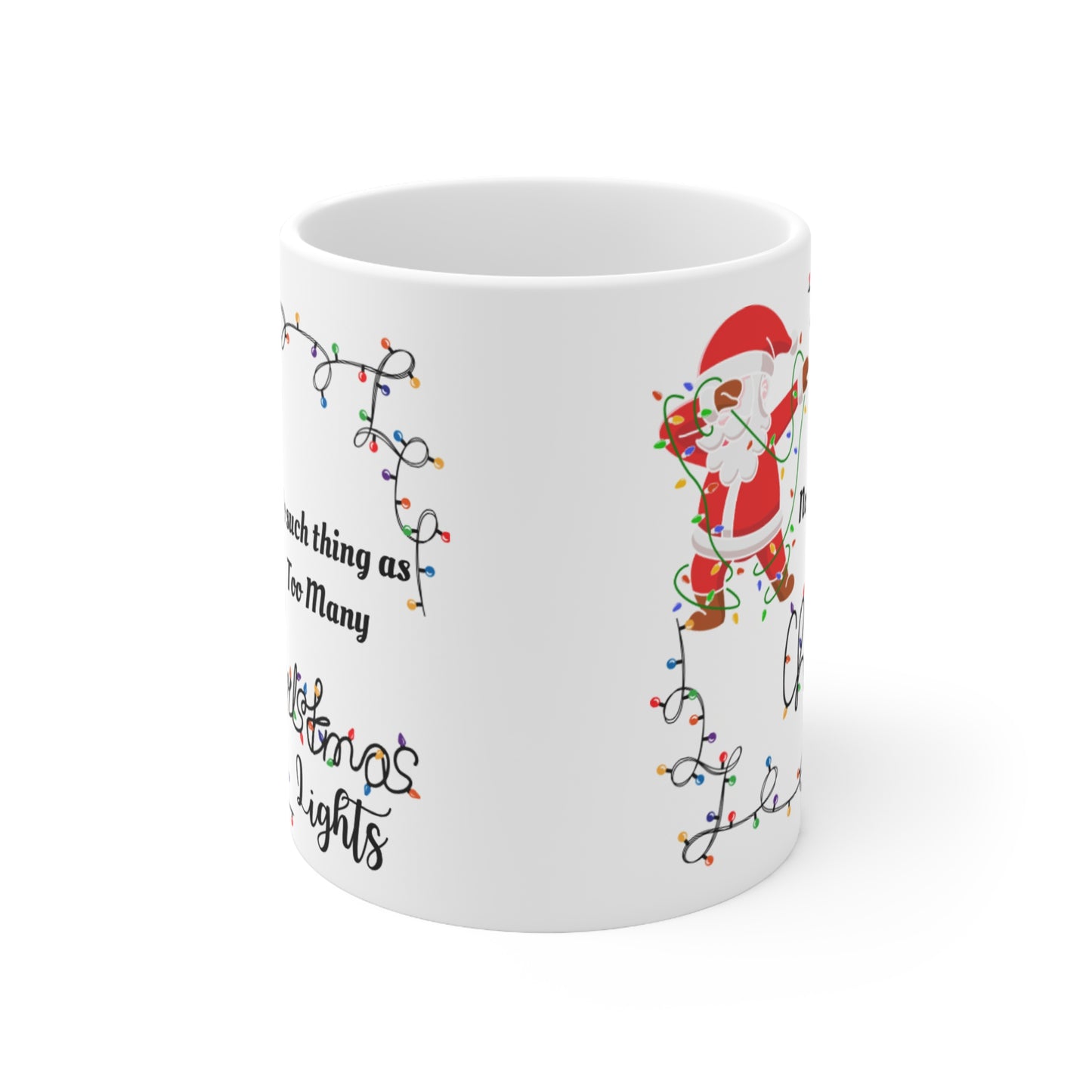 Christmas Lights Mug 11oz