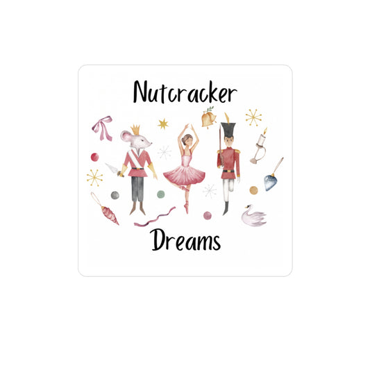 Nutcracker Dreams Vinyl Decal