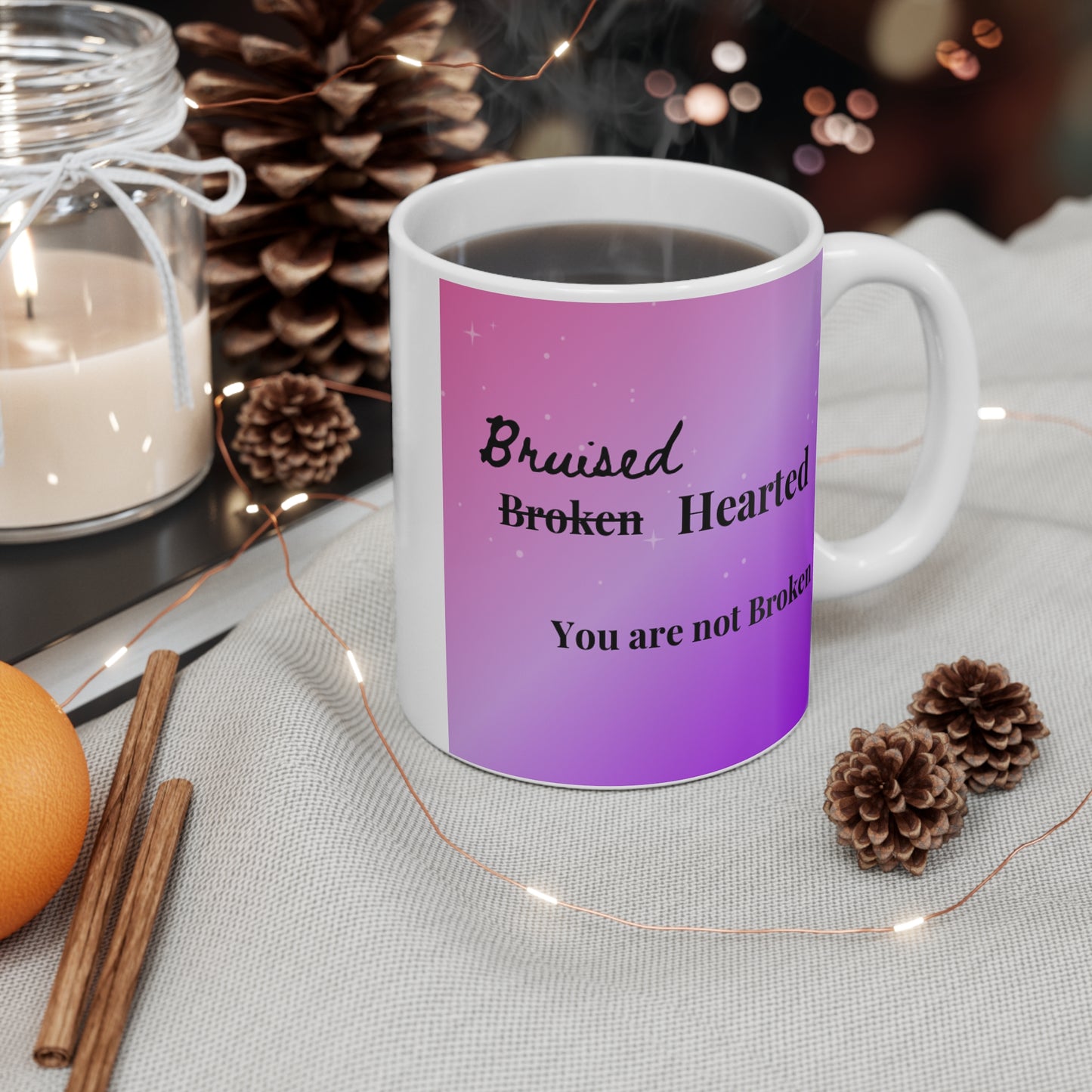 Bruised Not Broken Mug 11oz