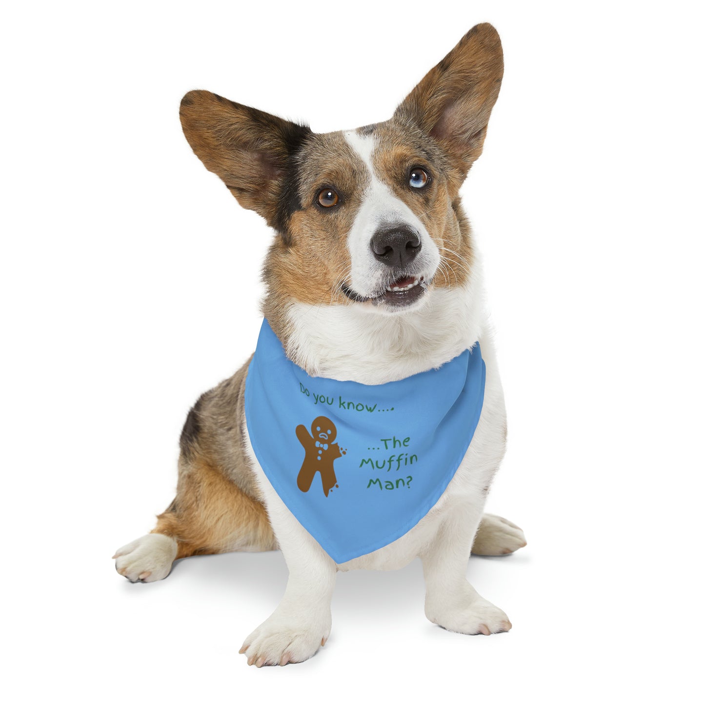 The Muffin Man - Pet Bandana Collar