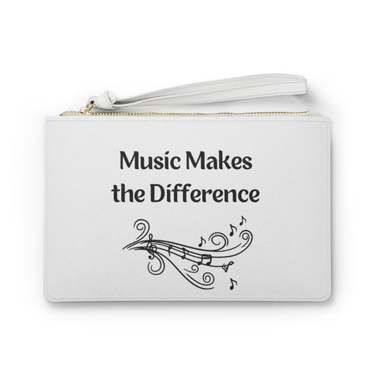 Music Makes the Difference - Clutch Bag