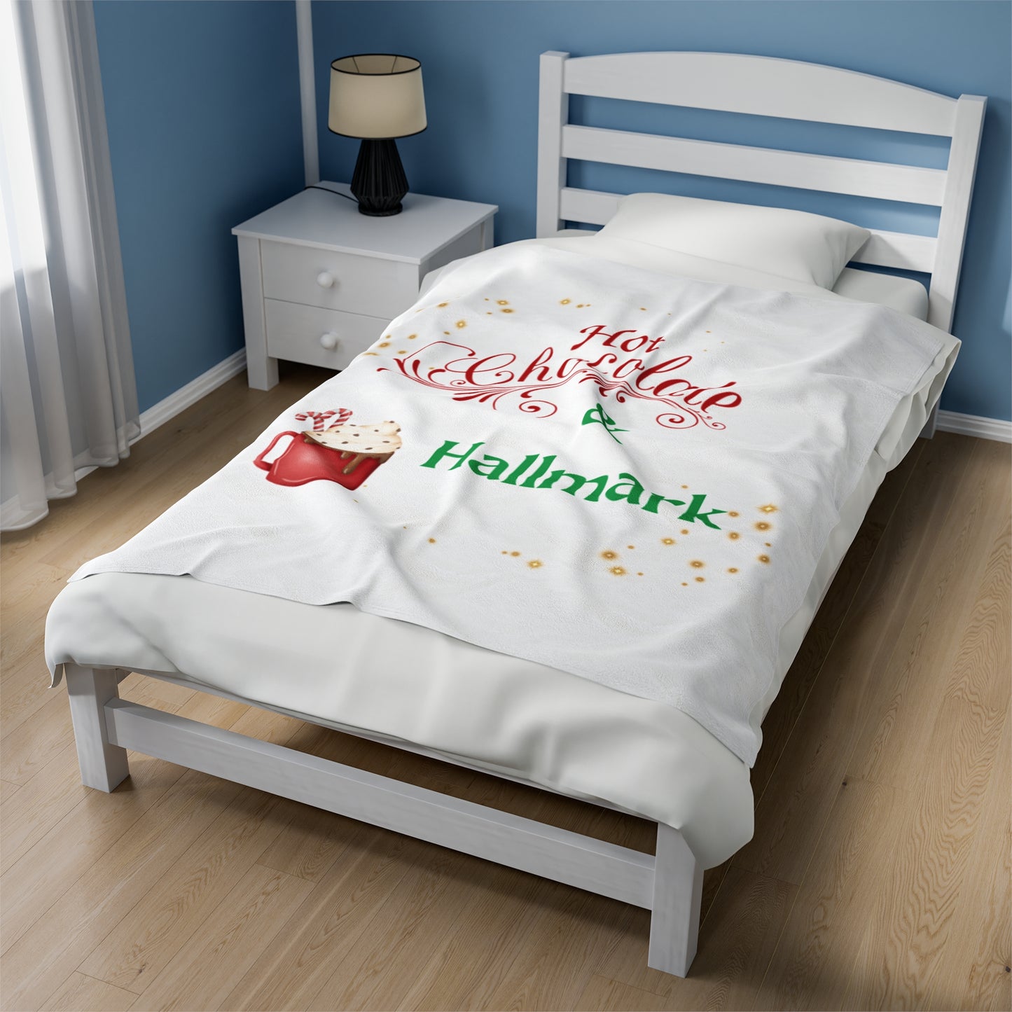 Hot Chocolate and Hallmark - Plush Blanket