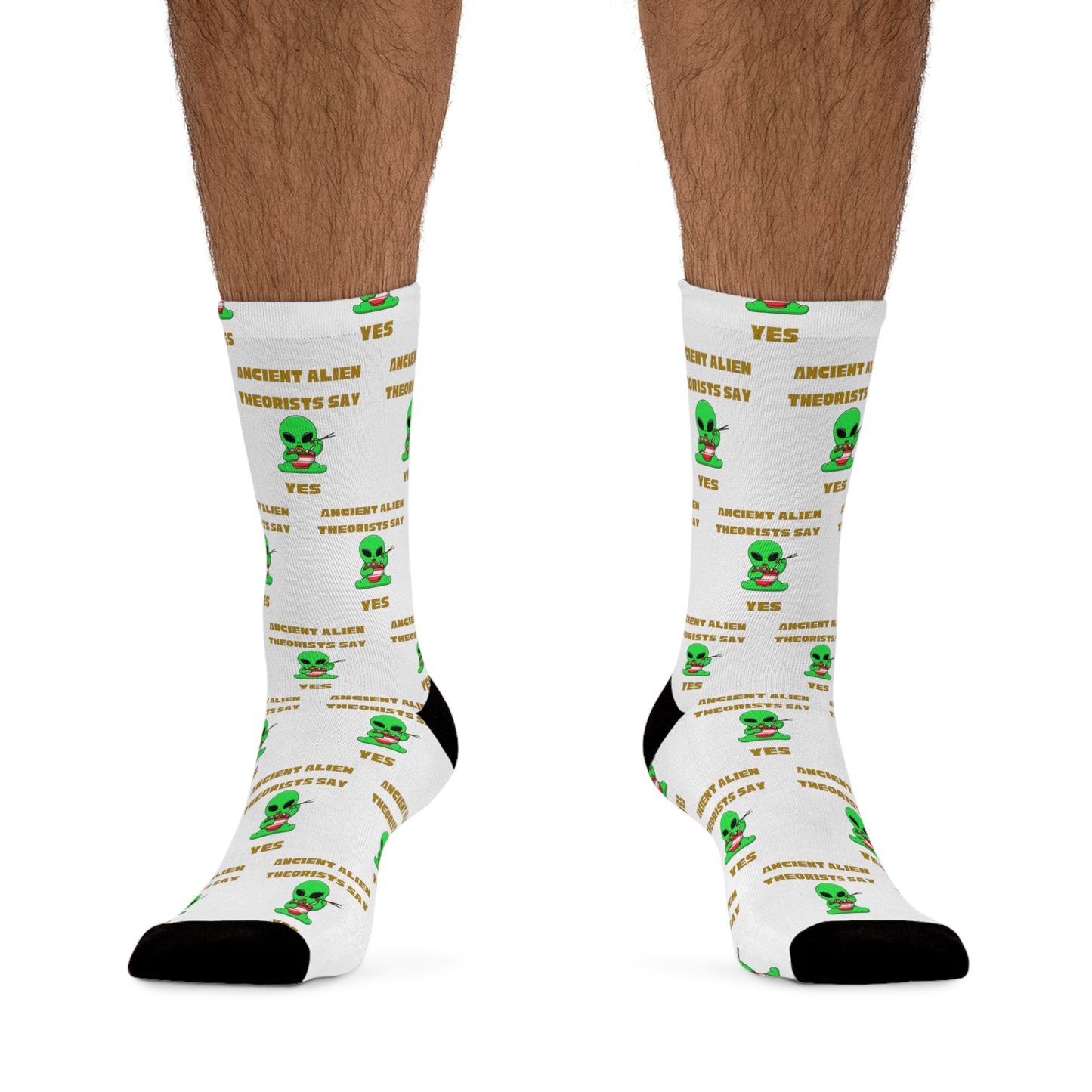 Ancient Aliens - Recycled Poly Socks