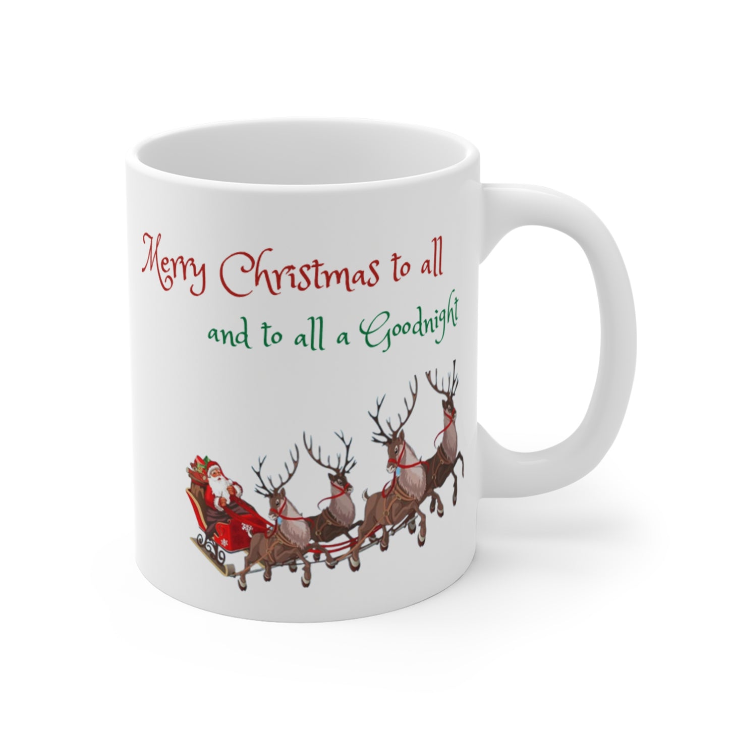 Night Before Christmas - White Mug 11oz