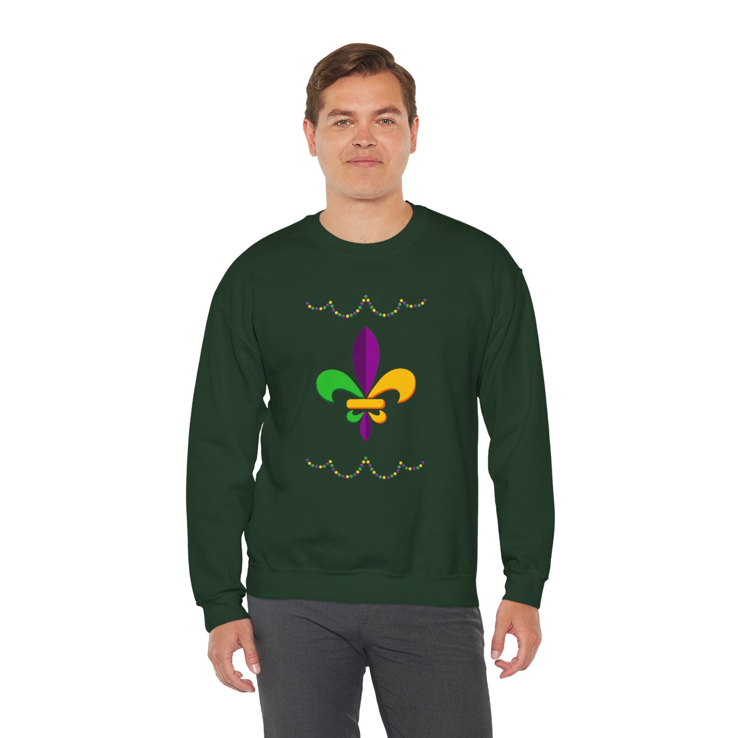 Mardi Gras - Unisex Heavy Blend™ Crewneck Sweatshirt