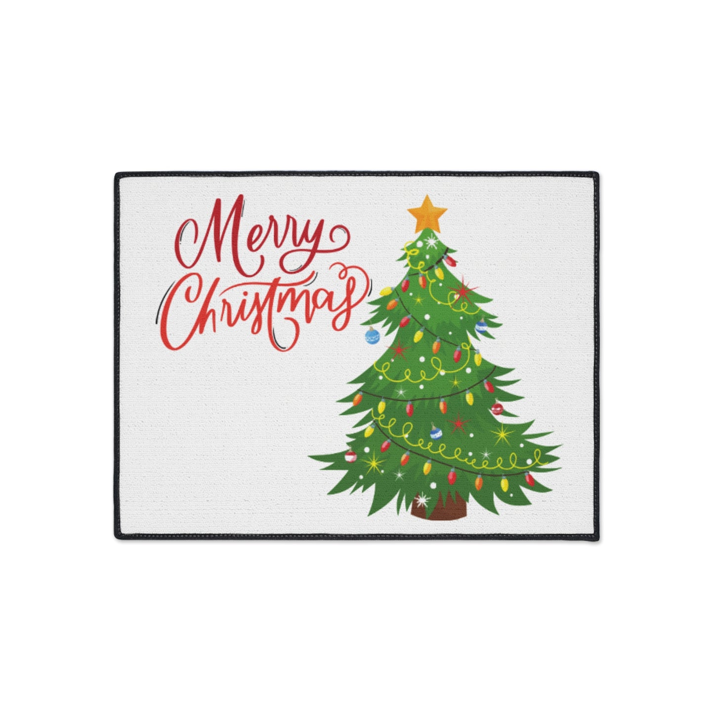 Merry Christmas Heavy Duty Floor Mat