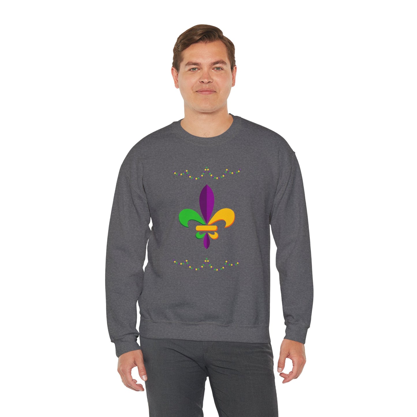 Mardi Gras - Unisex Heavy Blend™ Crewneck Sweatshirt